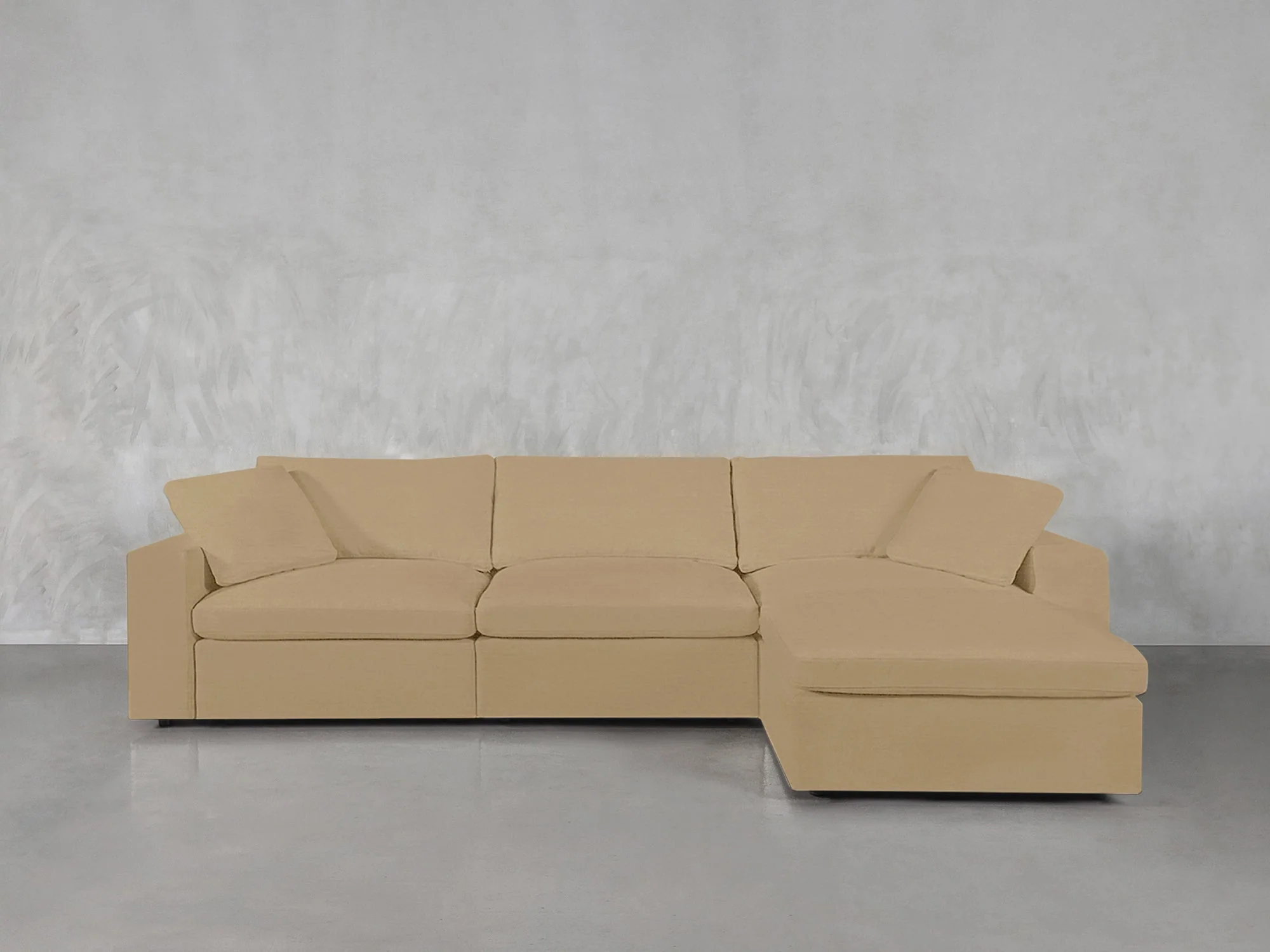 4-Seat Modular Chaise Sectional - Image 128