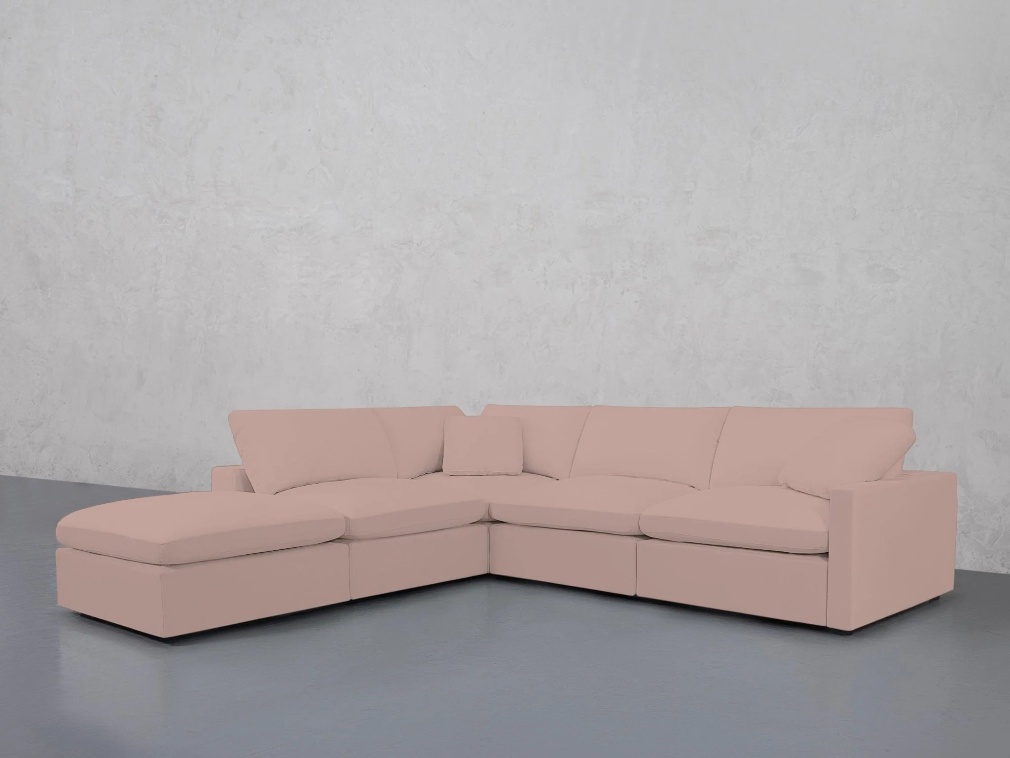 5-Seat Modular Corner Lounger Sectional (Thin Arms) - Image 128