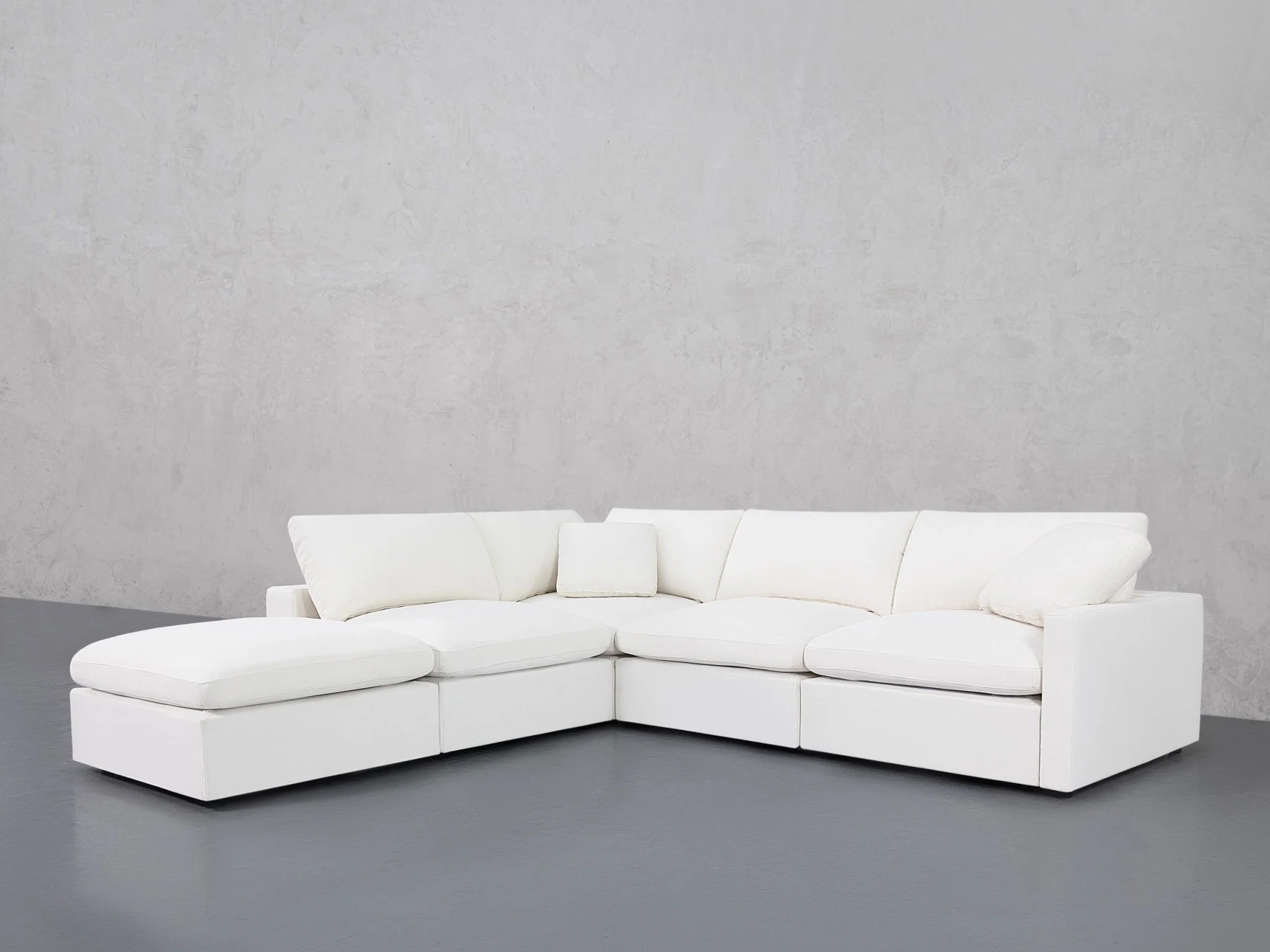 5-Seat Modular Corner Lounger Sectional (Thin Arms) - Image 140
