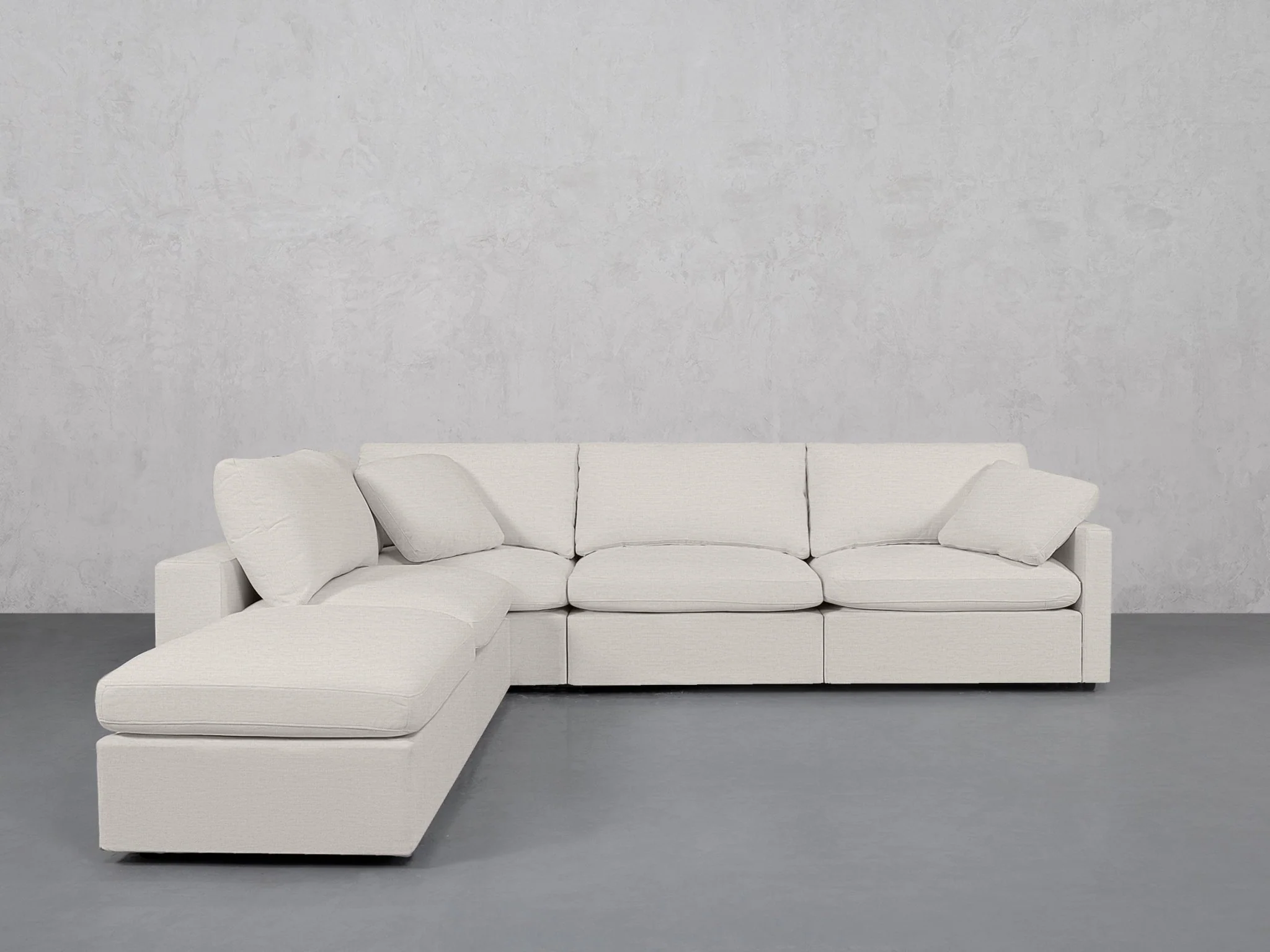 5-Seat Modular Corner Lounger Sectional (Thin Arms) - Image 15