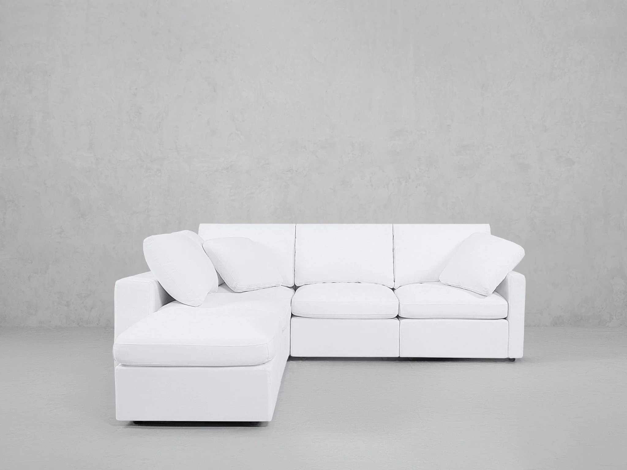 5-Seat Modular Corner Lounger Sectional (Thin Arms) - Image 3