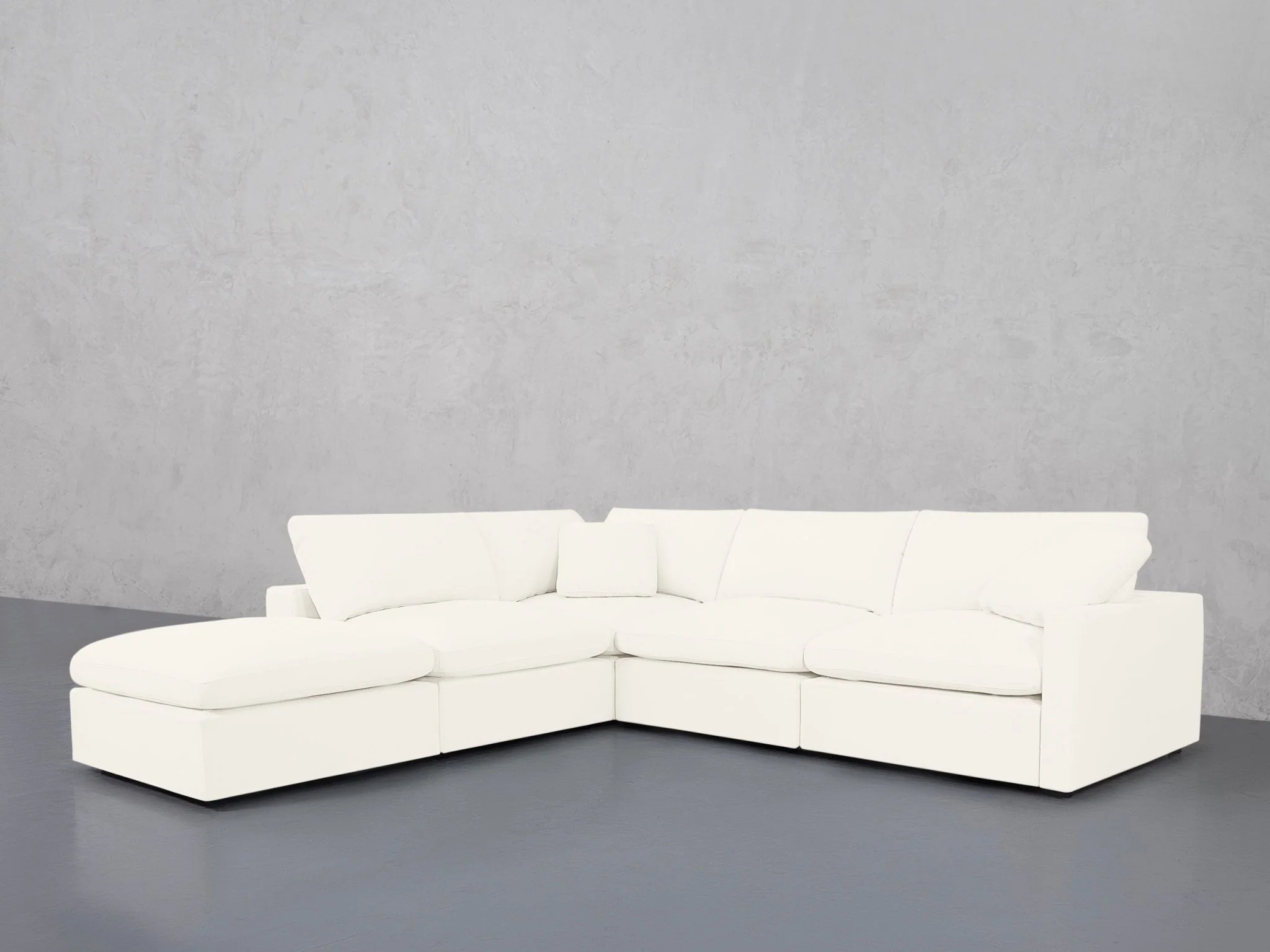 5-Seat Modular Corner Lounger Sectional (Thin Arms) - Image 44