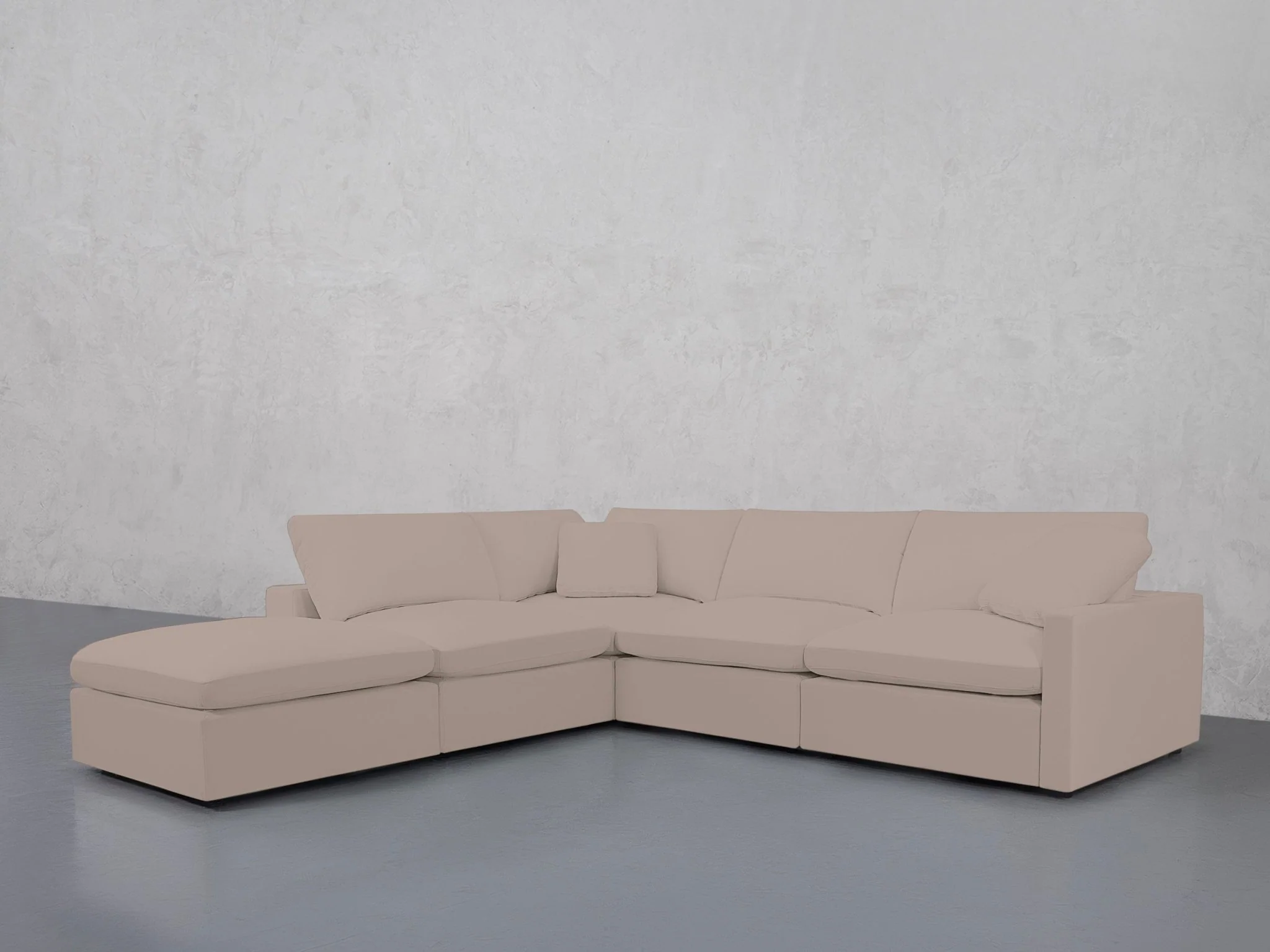 5-Seat Modular Corner Lounger Sectional (Thin Arms) - Image 65