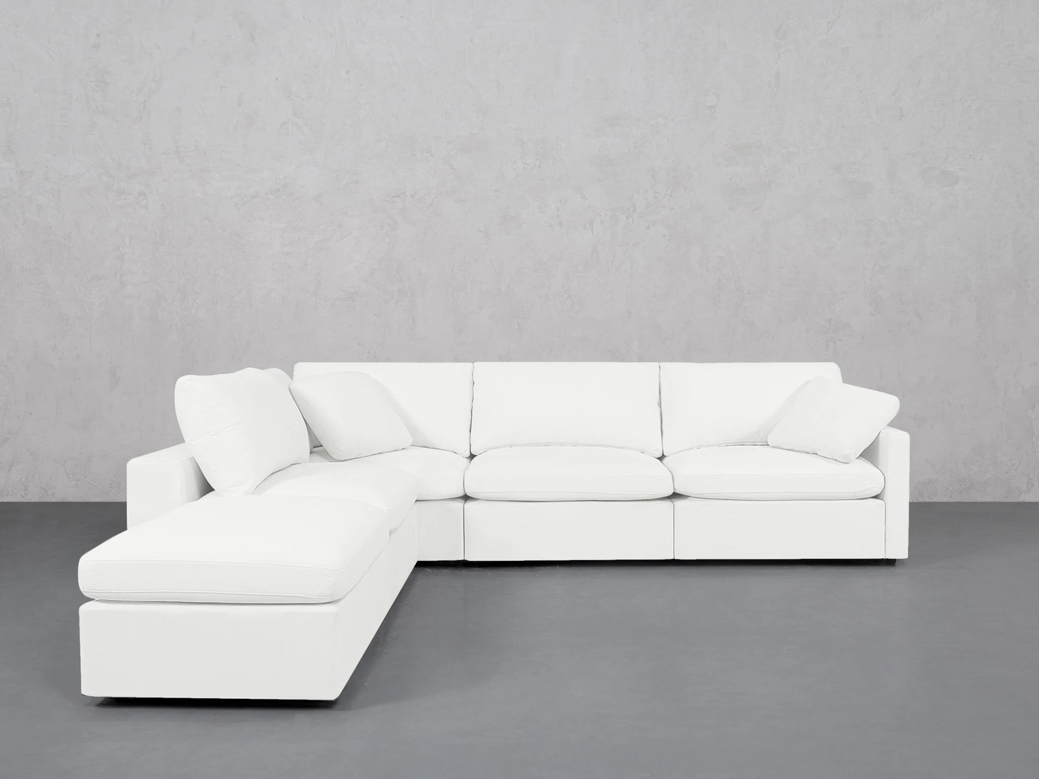 5-Seat Modular Corner Lounger Sectional (Thin Arms) - Image 8