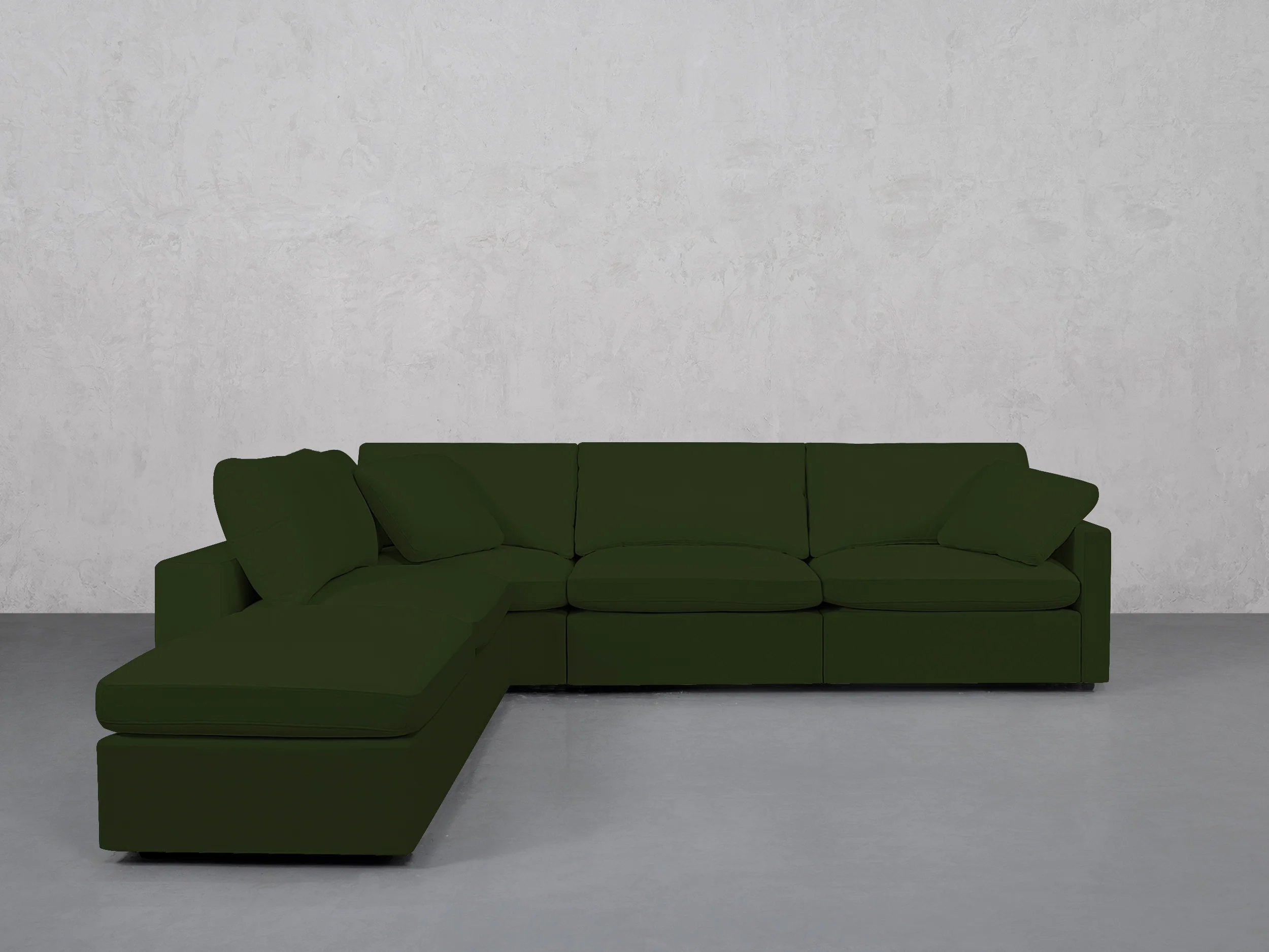 5-Seat Modular Corner Lounger Sectional (Thin Arms) - Image 86