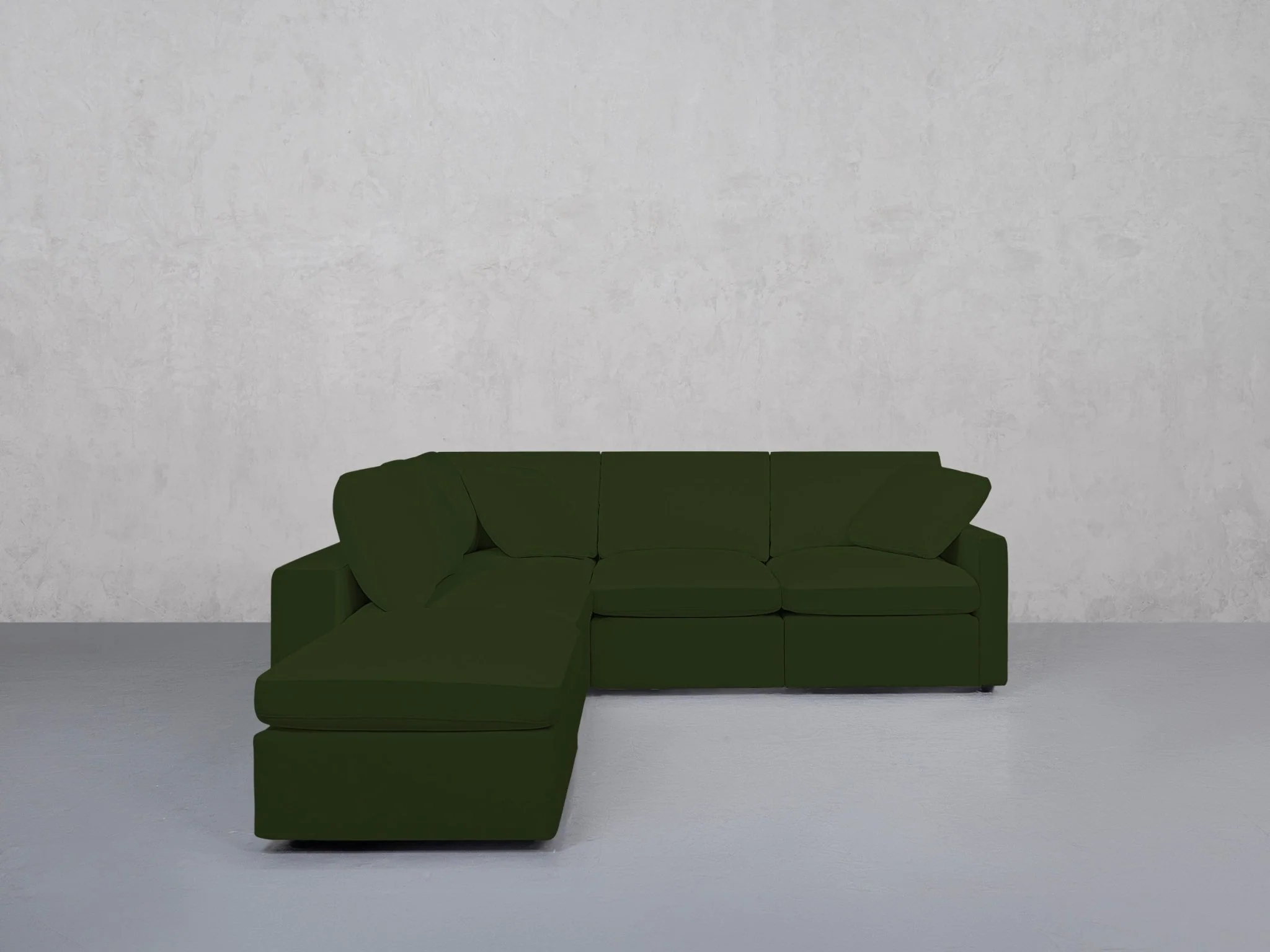 5-Seat Modular Corner Lounger Sectional (Thin Arms) - Image 88