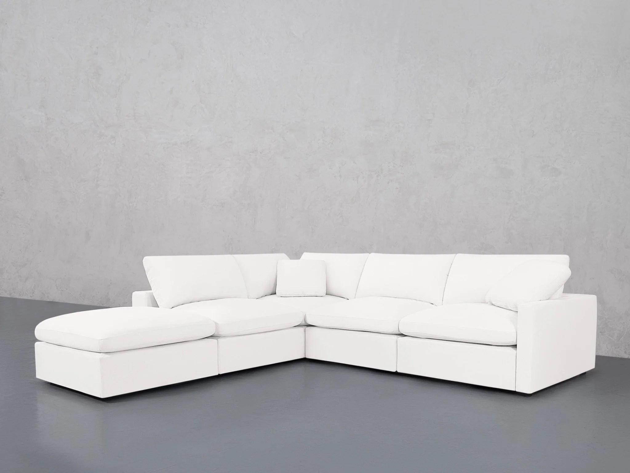 5-Seat Modular Corner Lounger Sectional (Thin Arms) - Image 9