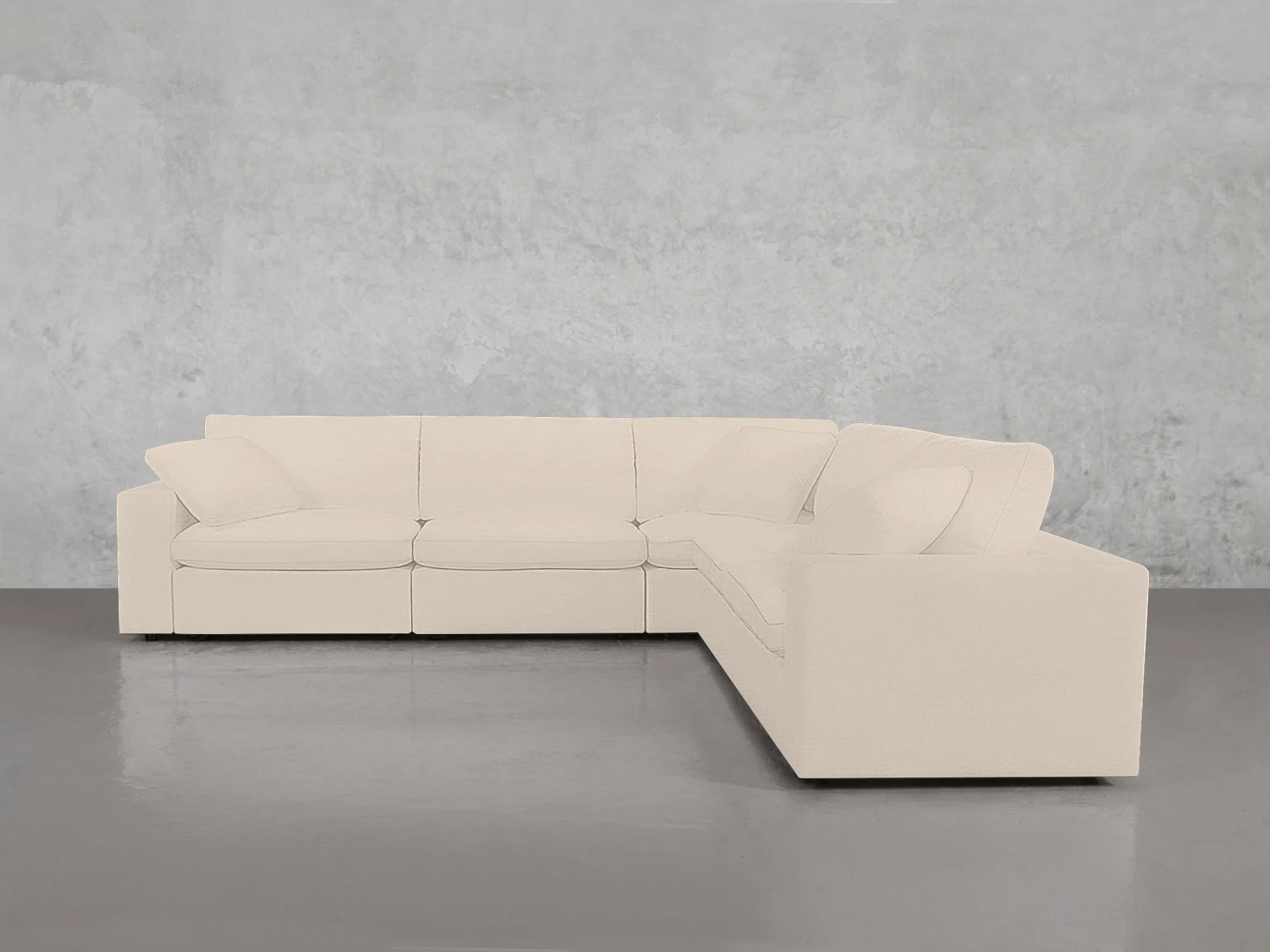 5-Seat Modular Corner Right Sectional - Image 118
