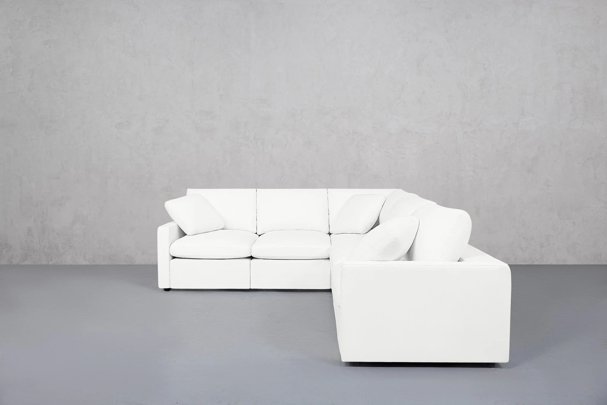 5-Seat Modular Corner Right Sectional (Thin Arms) - Image 11