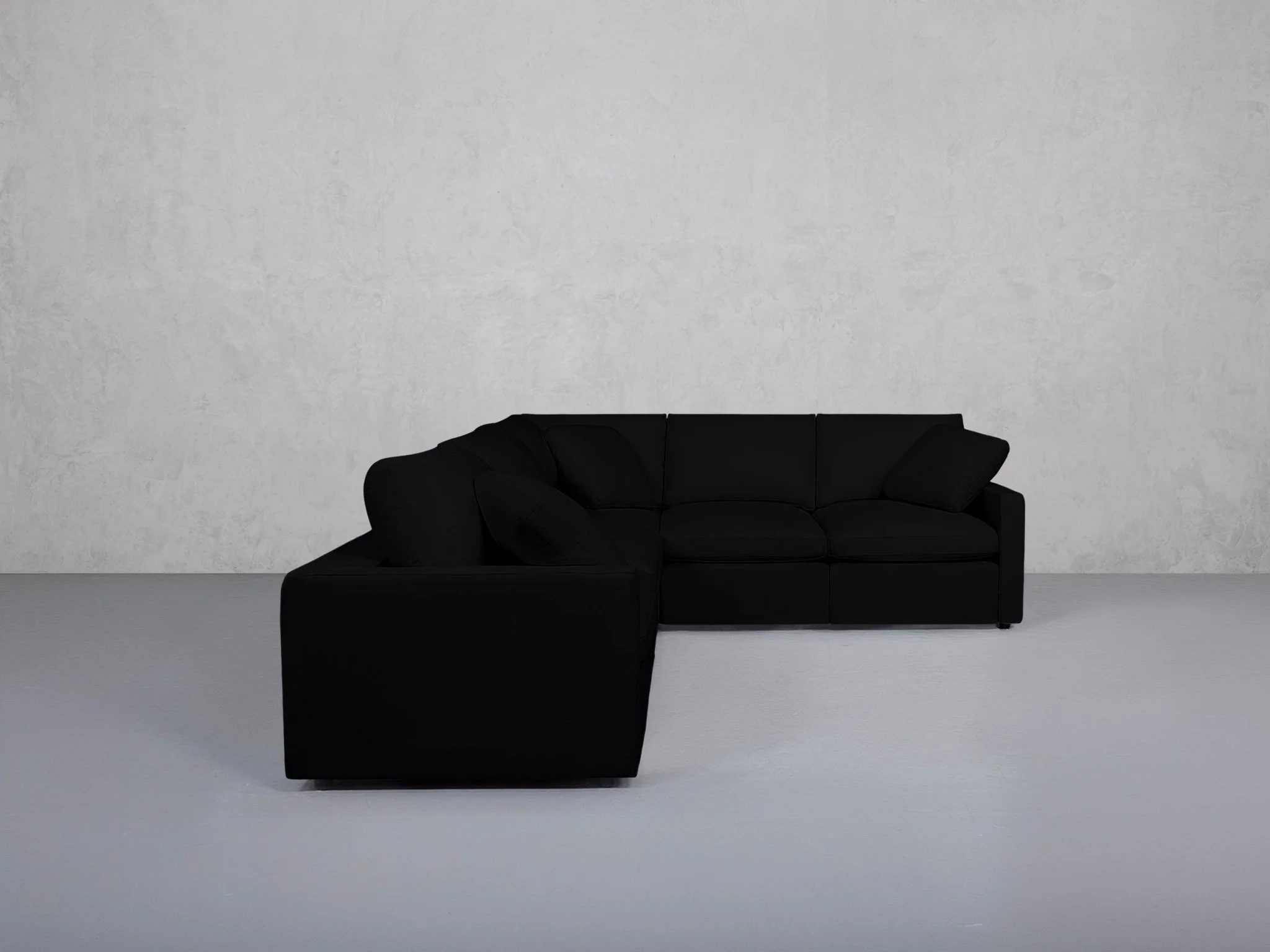 5-Seat Modular Corner Right Sectional (Thin Arms) - Image 112