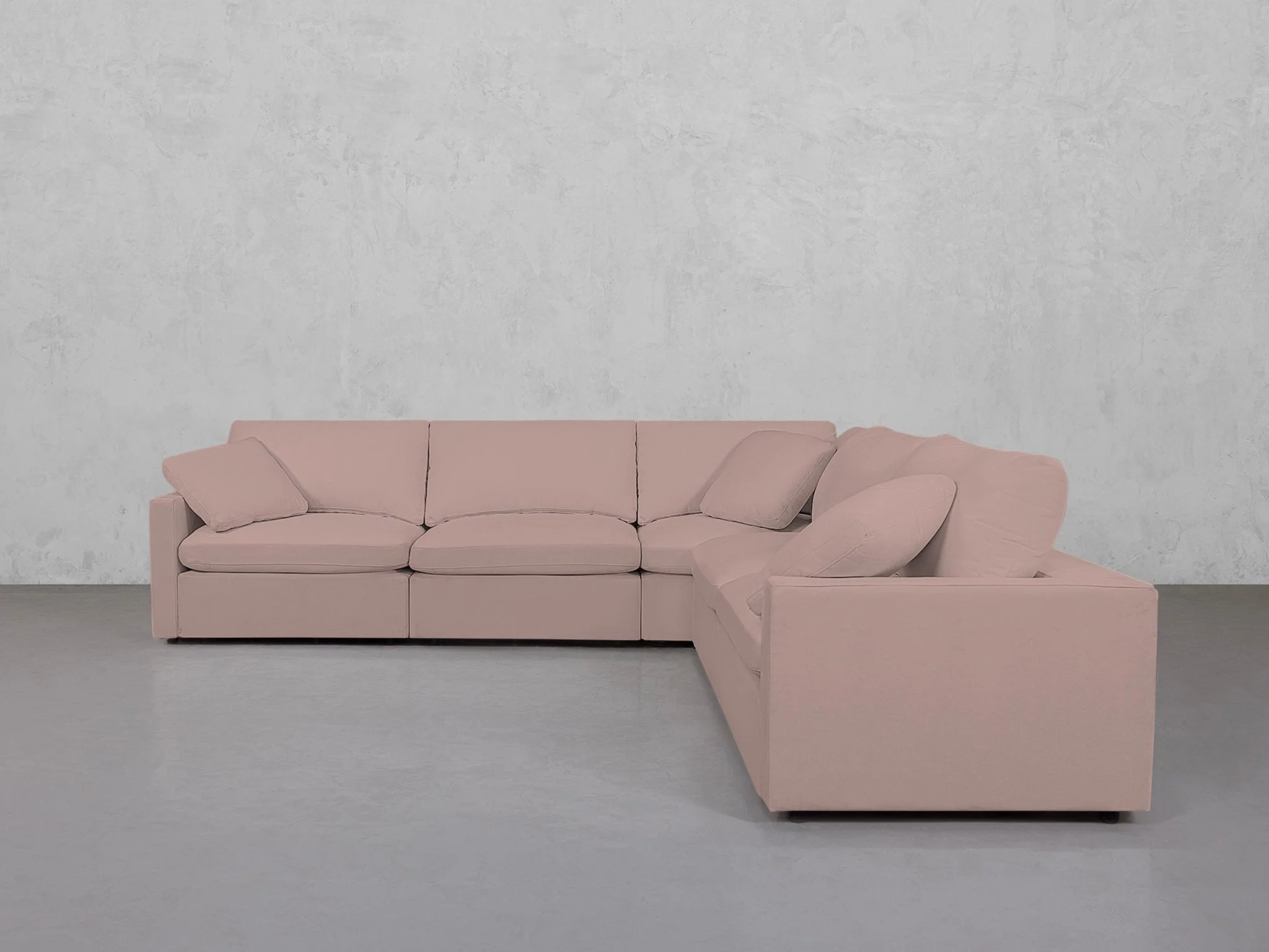 5-Seat Modular Corner Right Sectional (Thin Arms) - Image 127