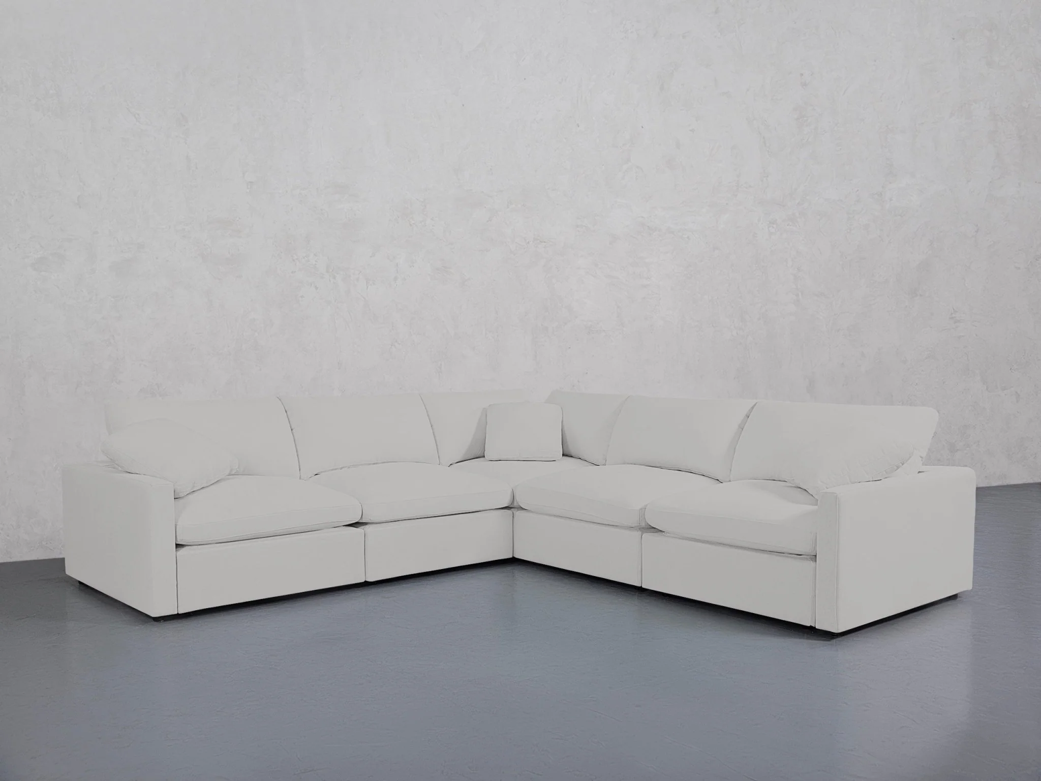 5-Seat Modular Corner Right Sectional (Thin Arms) - Image 145