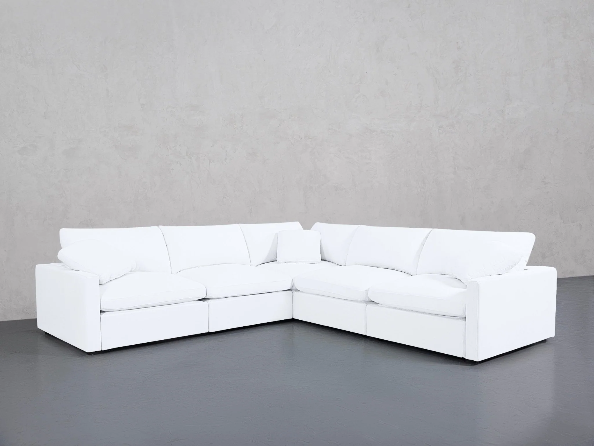 5-Seat Modular Corner Right Sectional (Thin Arms) - Image 2