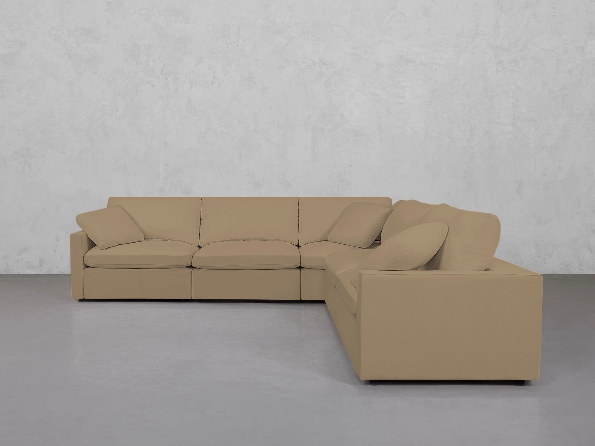 5-Seat Modular Corner Right Sectional (Thin Arms) - Image 57