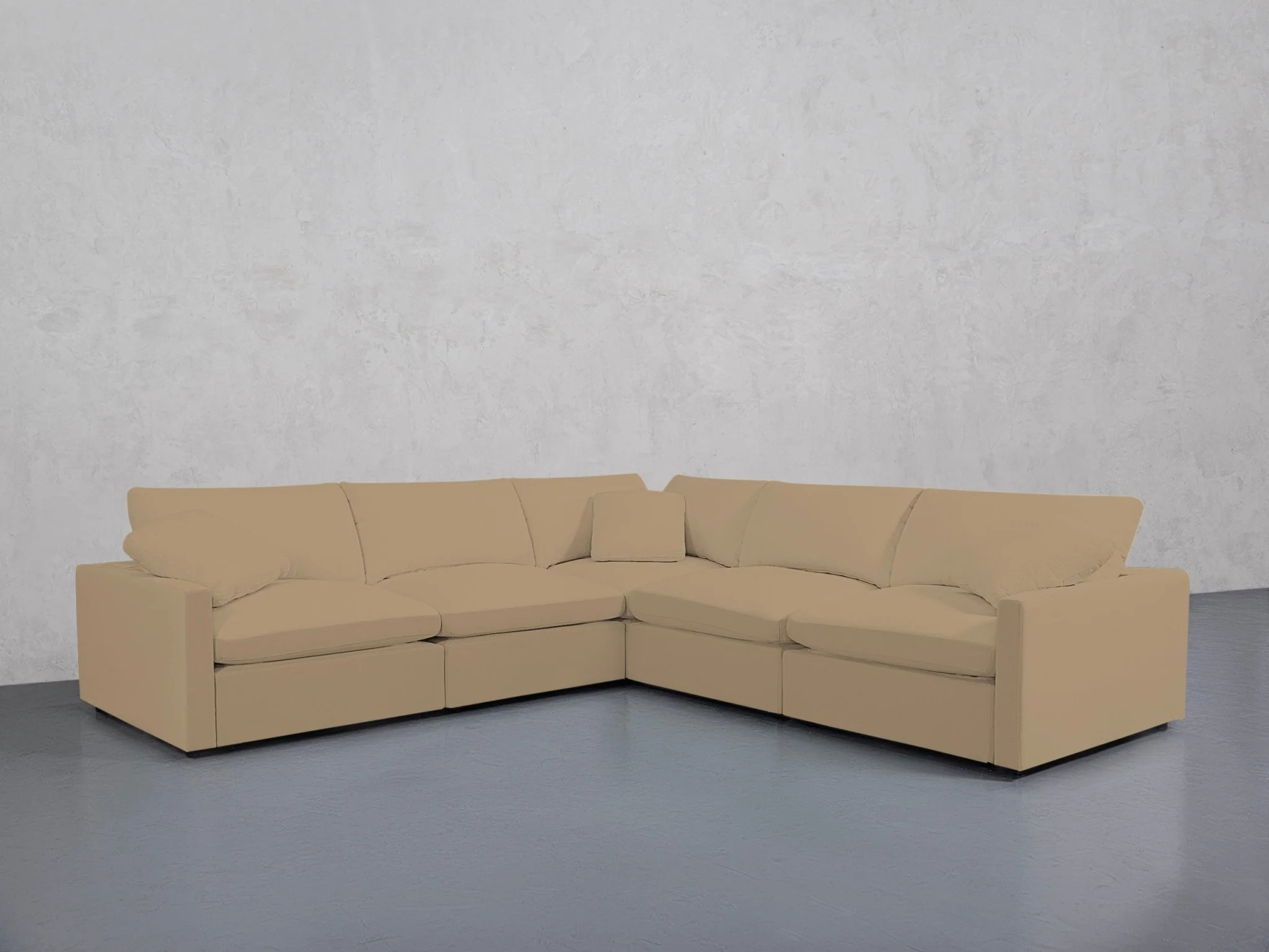 5-Seat Modular Corner Right Sectional (Thin Arms) - Image 58