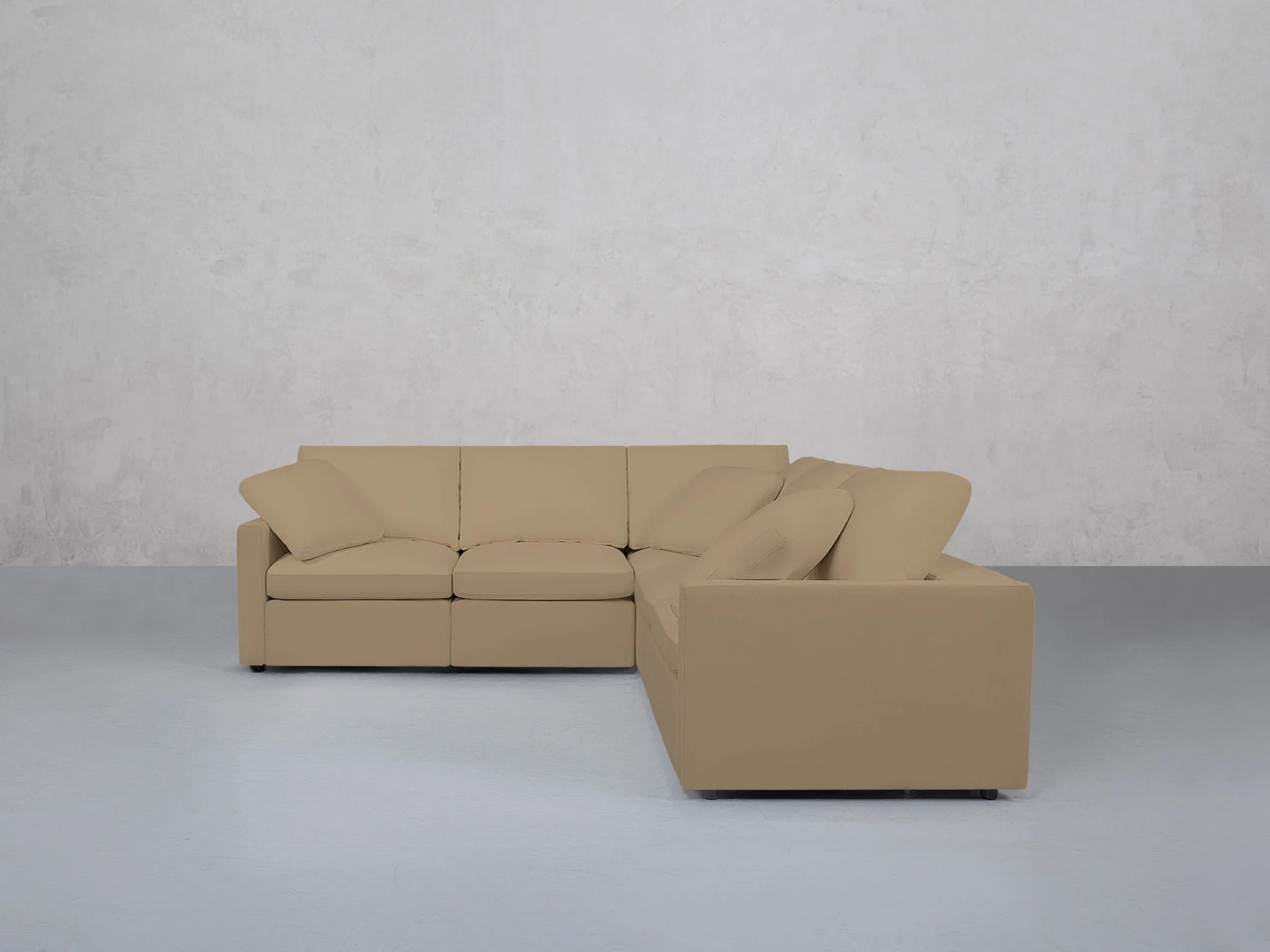 5-Seat Modular Corner Right Sectional (Thin Arms) - Image 59