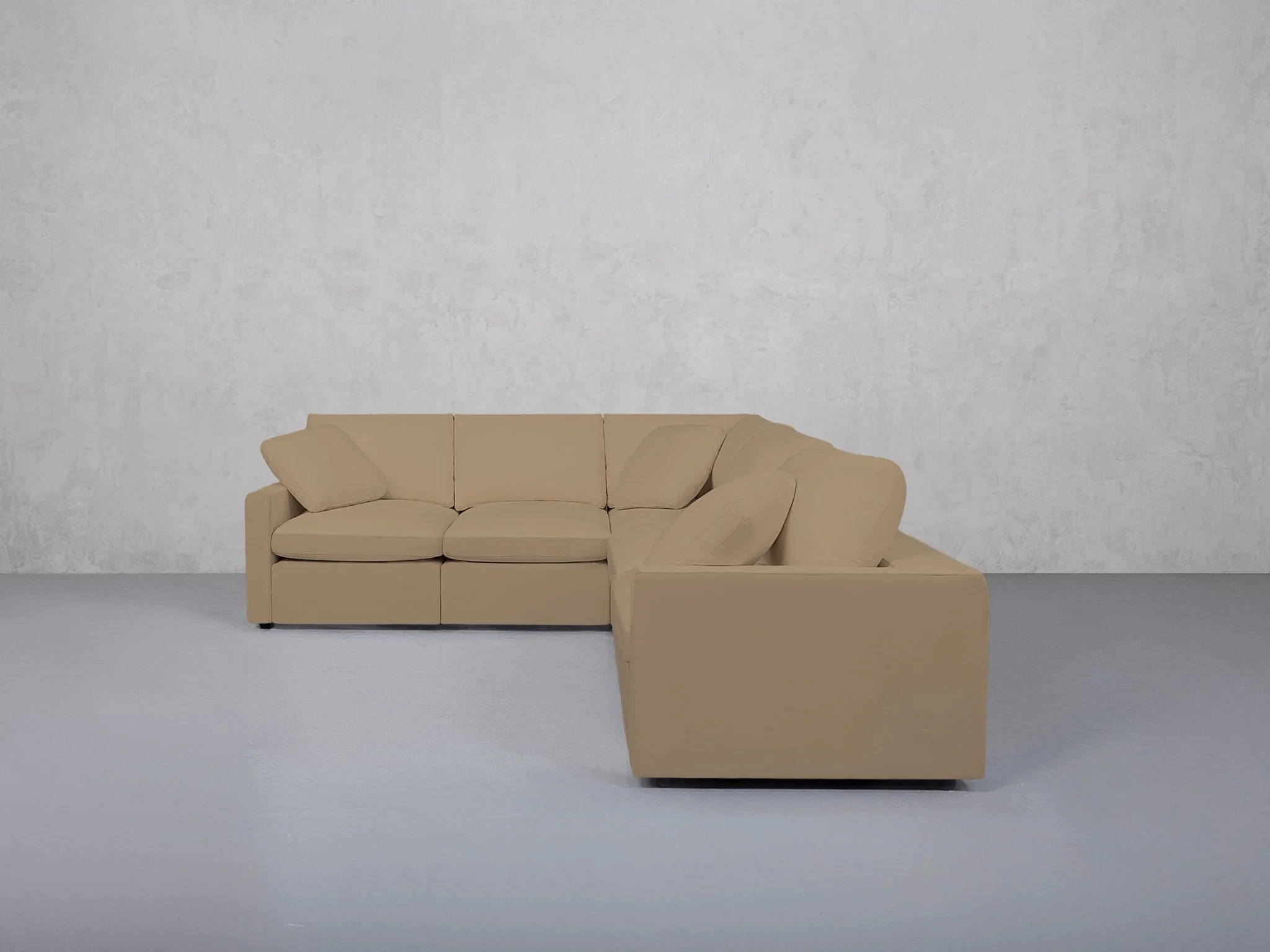 5-Seat Modular Corner Right Sectional (Thin Arms) - Image 60