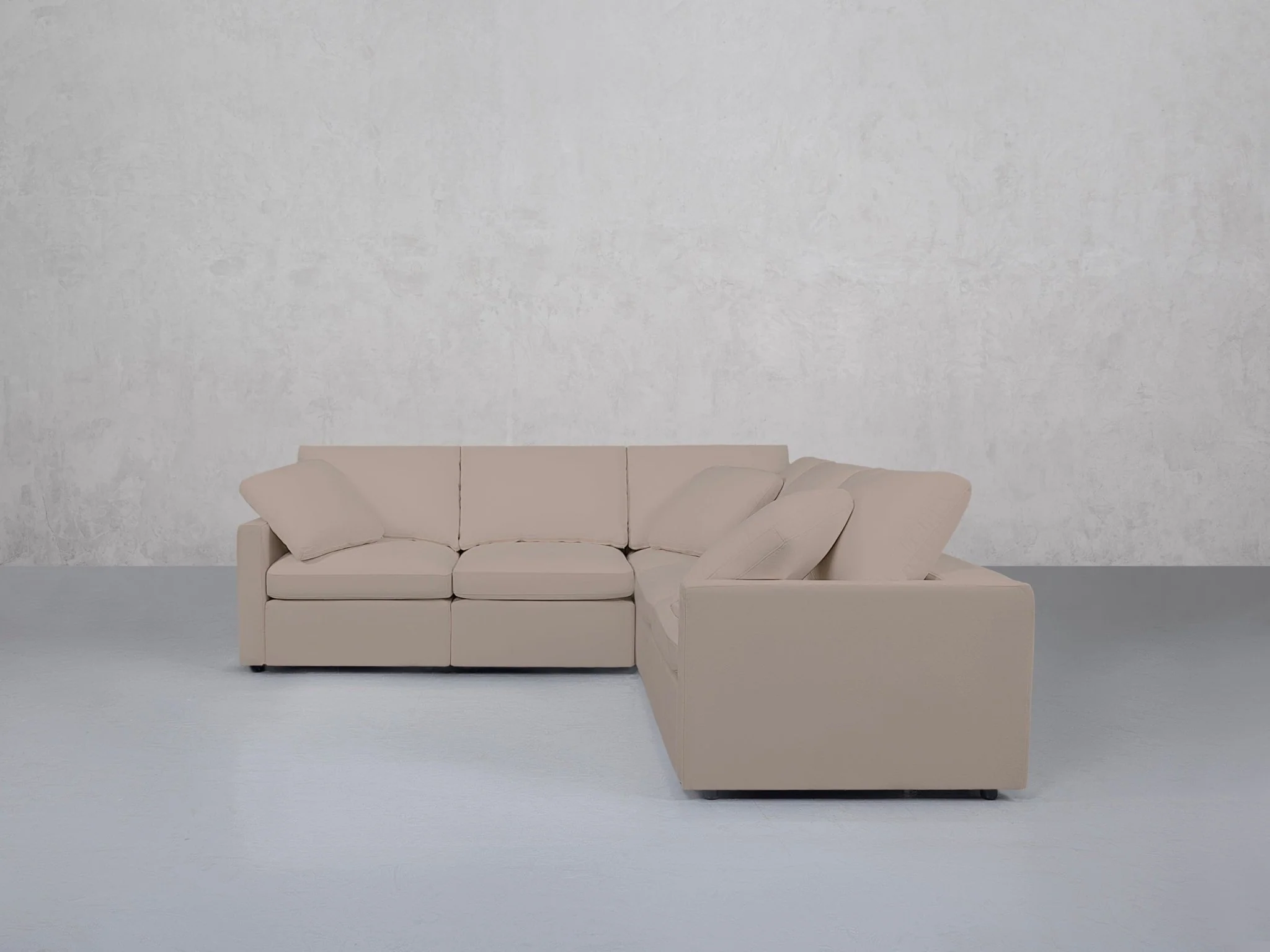 5-Seat Modular Corner Right Sectional (Thin Arms) - Image 66