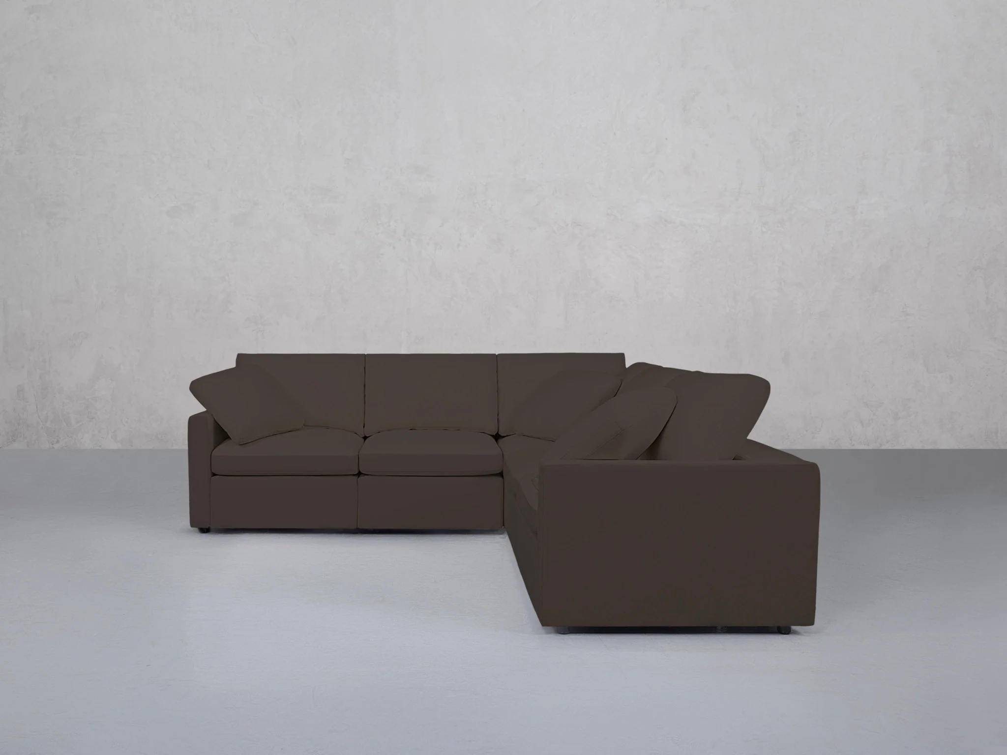 5-Seat Modular Corner Right Sectional (Thin Arms) - Image 73