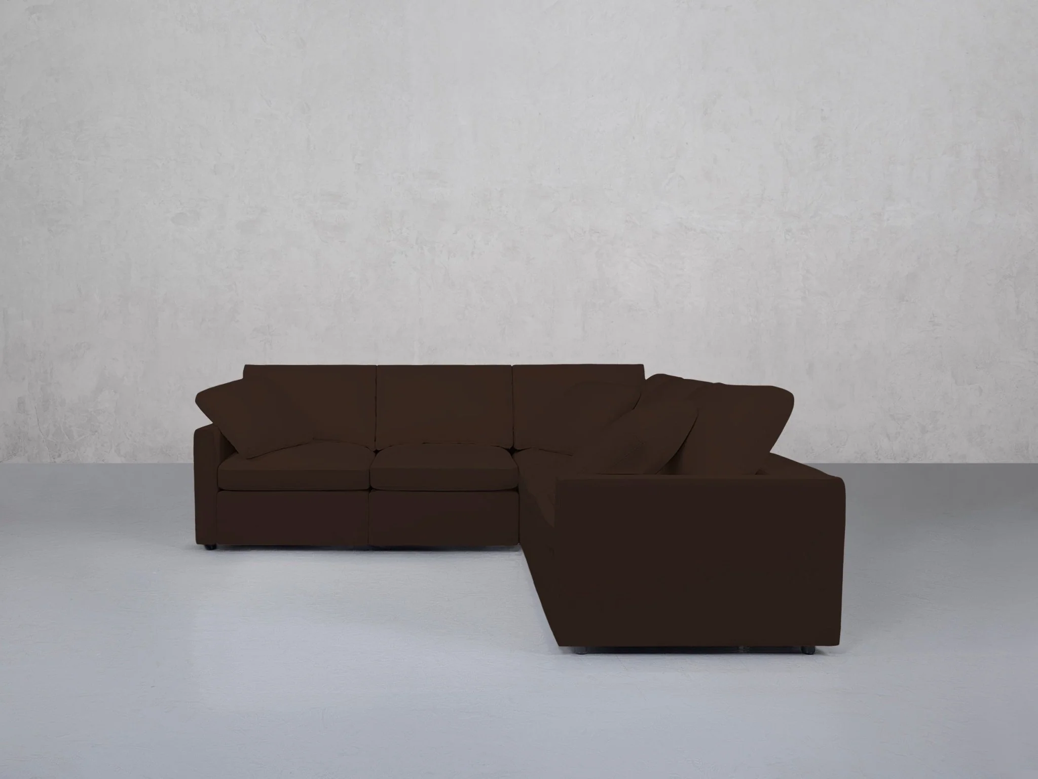 5-Seat Modular Corner Right Sectional (Thin Arms) - Image 80