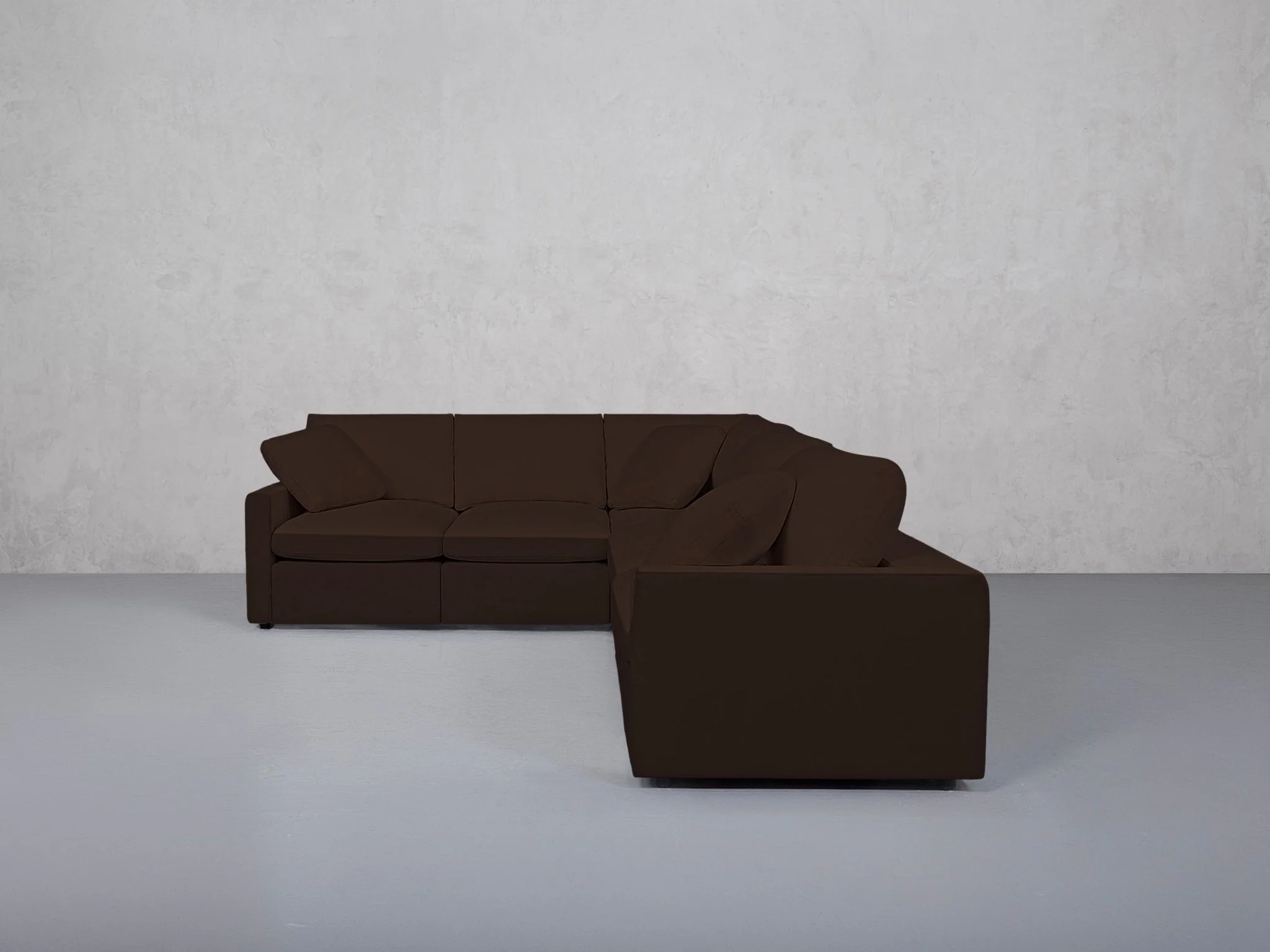 5-Seat Modular Corner Right Sectional (Thin Arms) - Image 81