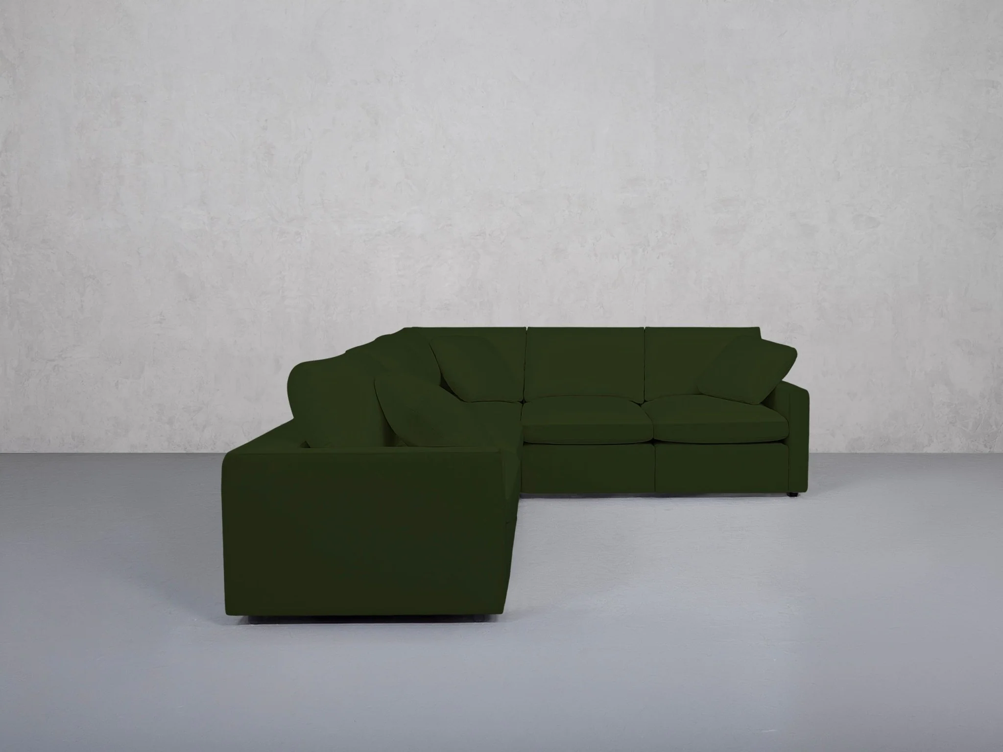 5-Seat Modular Corner Right Sectional (Thin Arms) - Image 88