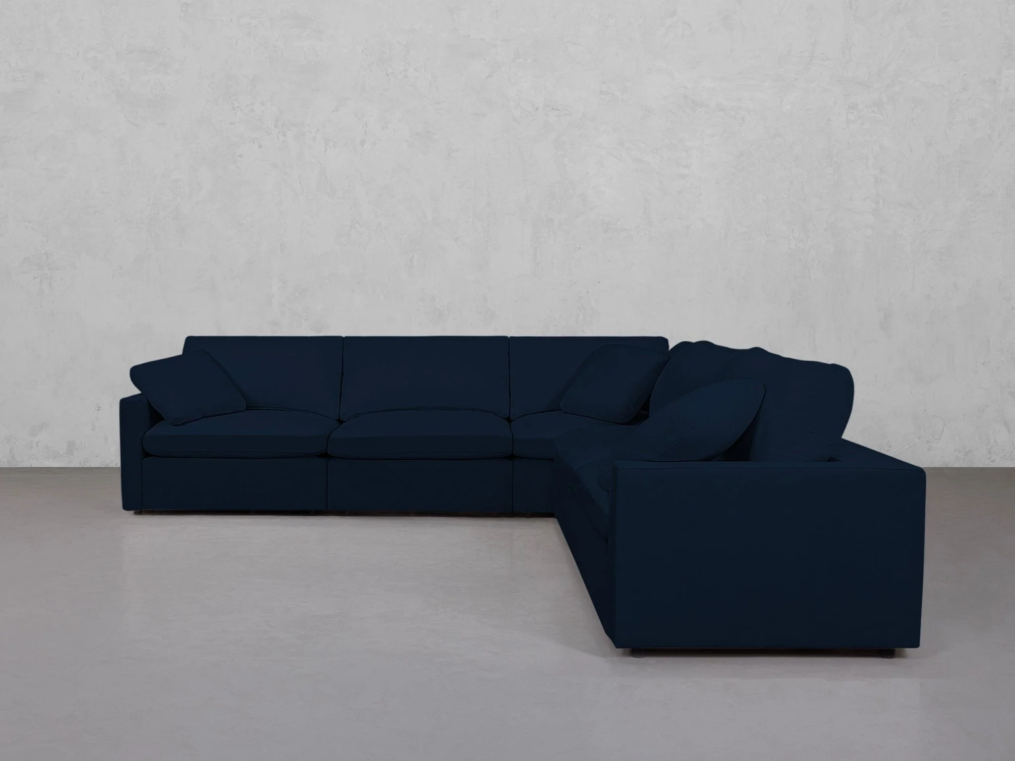 5-Seat Modular Corner Right Sectional (Thin Arms) - Image 92