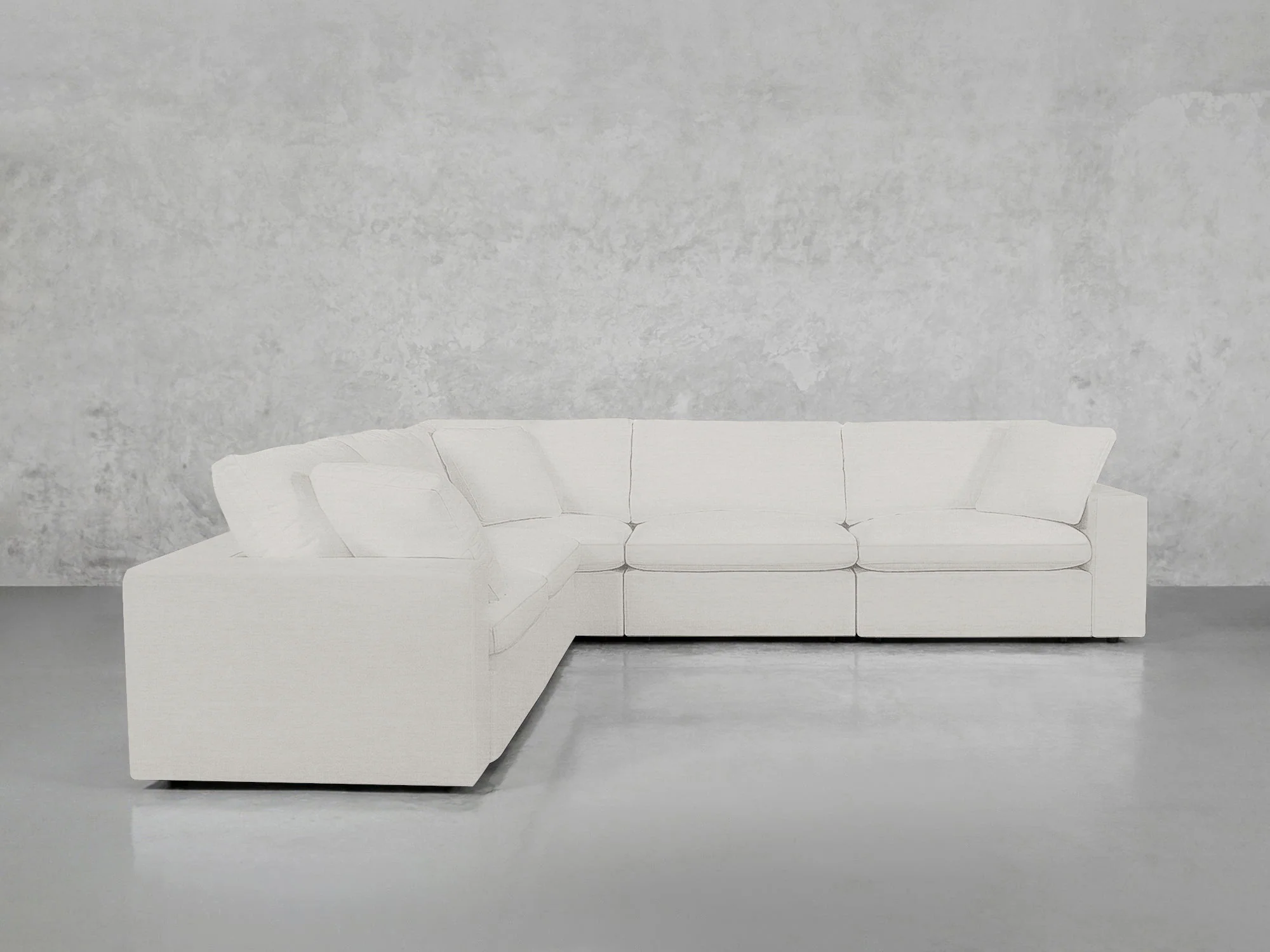 5-Seat Modular Corner Sectional - Image 194