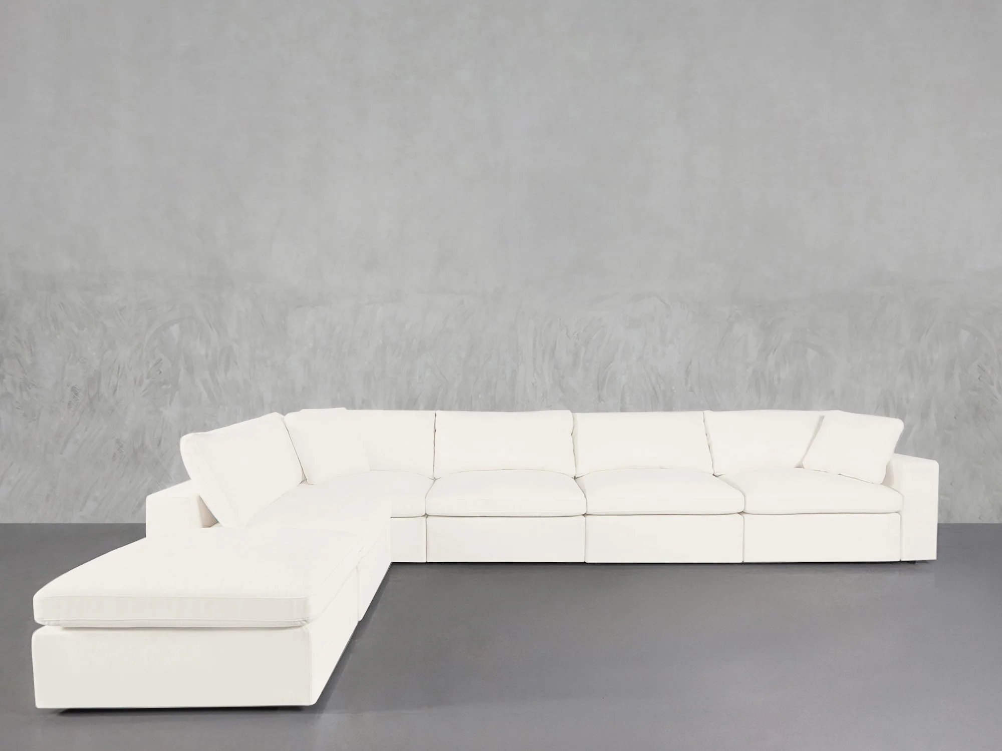 6-Seat Modular Corner Lounger Sectional - Image 106