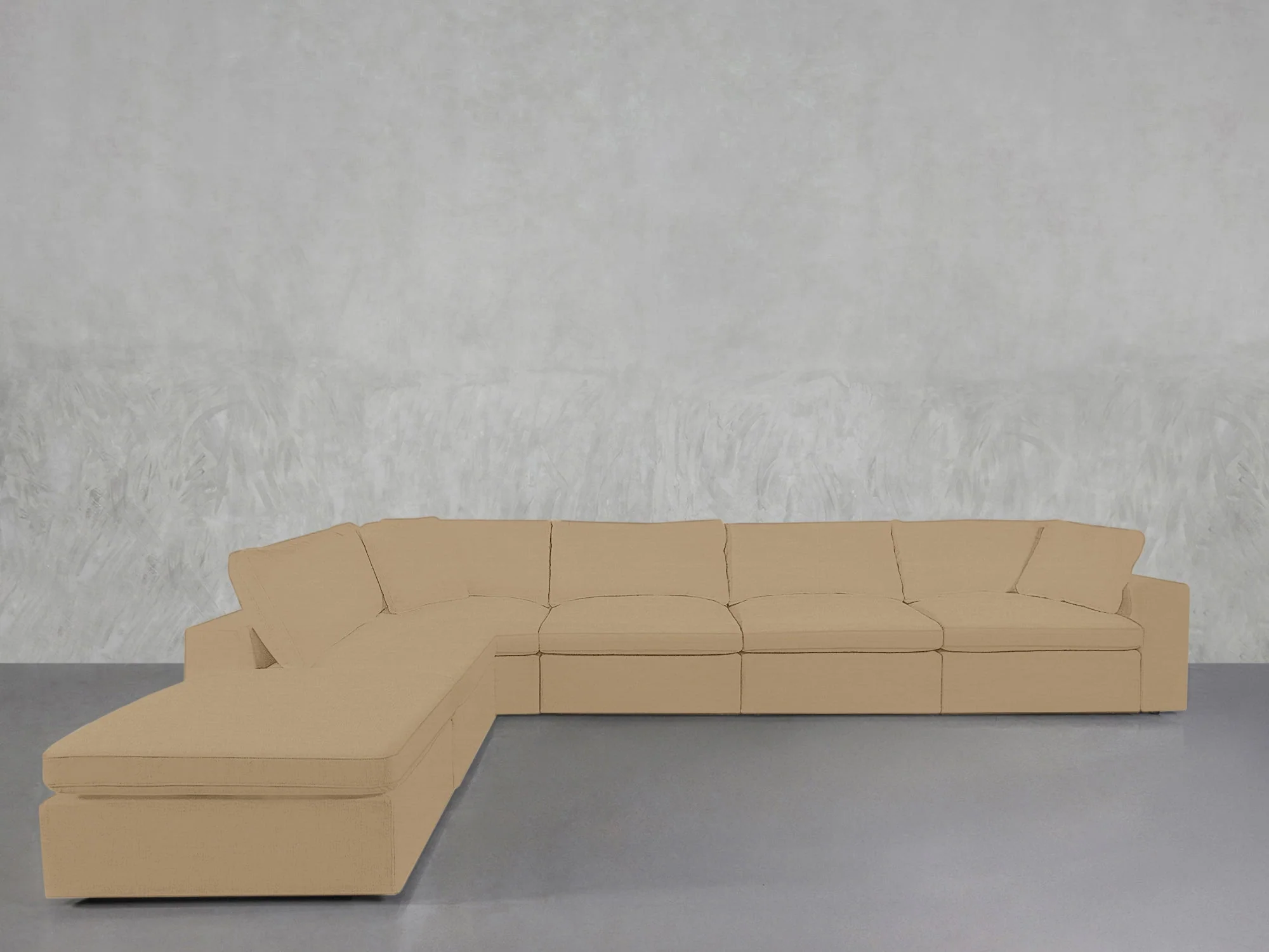 6-Seat Modular Corner Lounger Sectional - Image 128