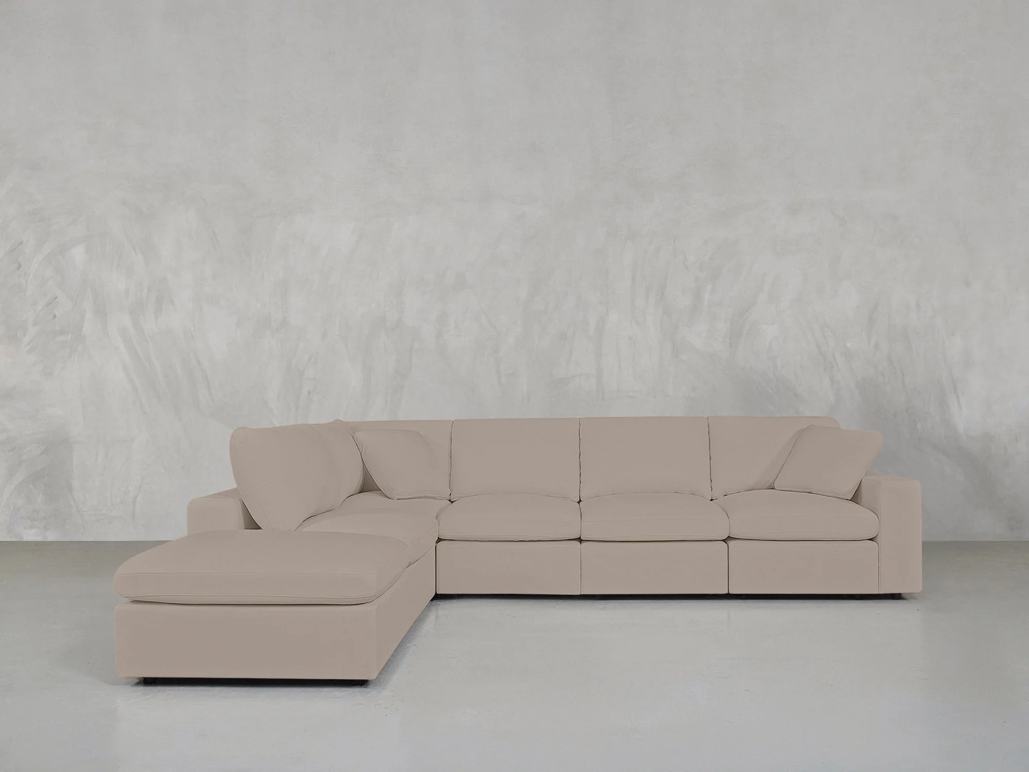 6-Seat Modular Corner Lounger Sectional - Image 142