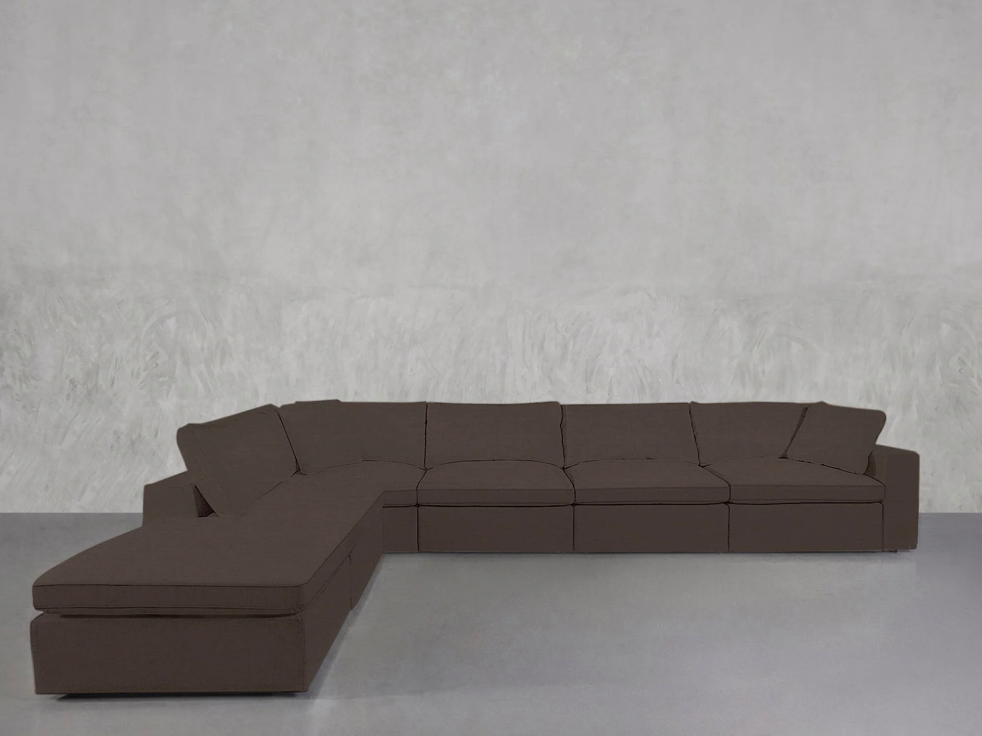6-Seat Modular Corner Lounger Sectional - Image 150
