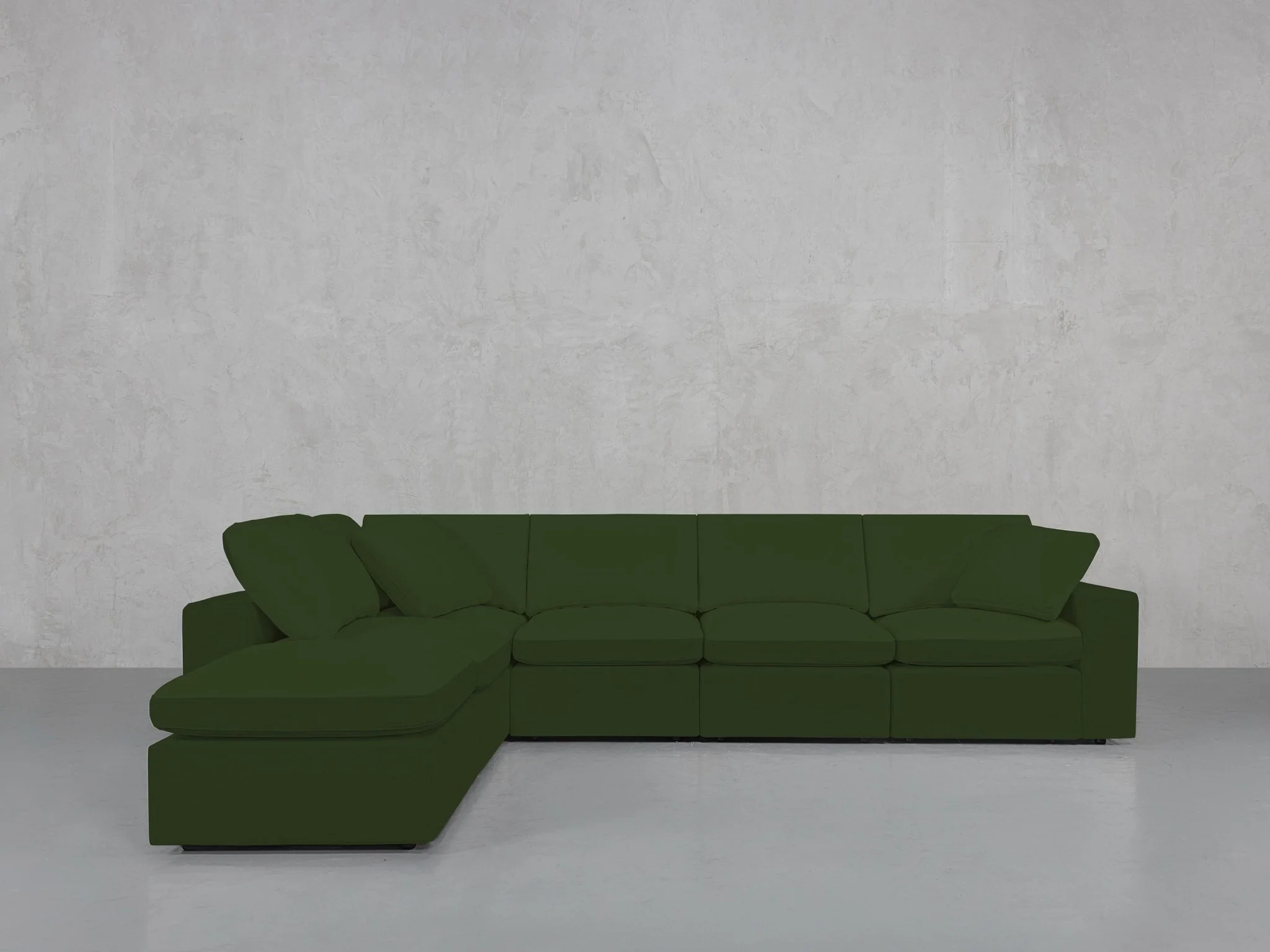6-Seat Modular Corner Lounger Sectional - Image 175