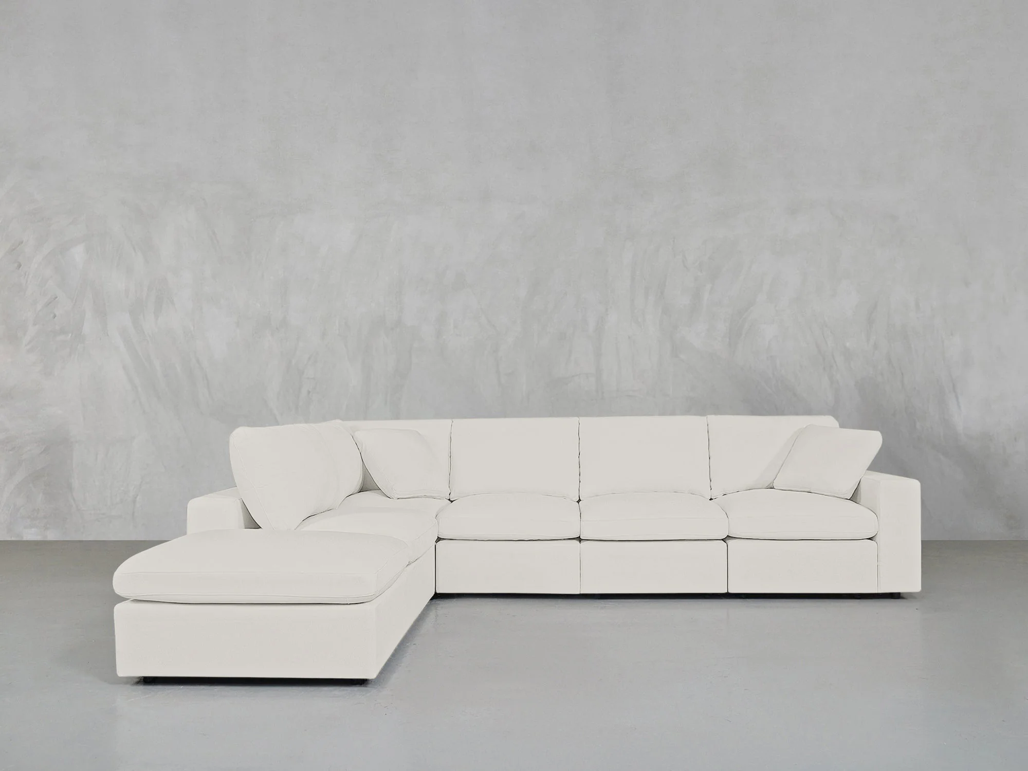 6-Seat Modular Corner Lounger Sectional - Image 196