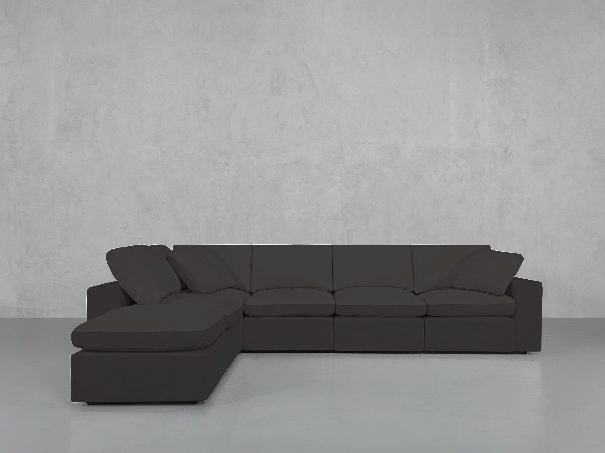 6-Seat Modular Corner Lounger Sectional - Image 207