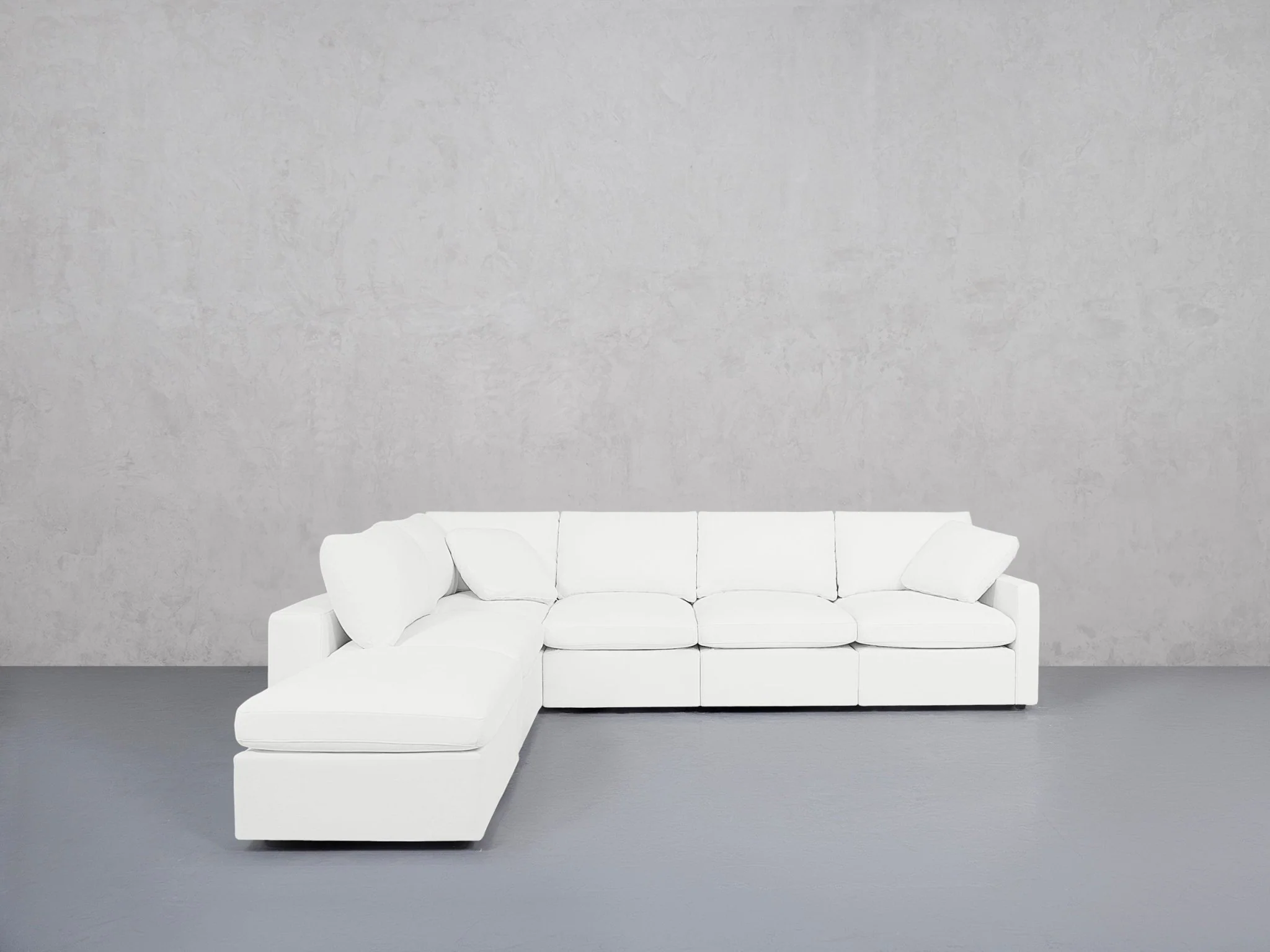 6-Seat Modular Corner Lounger Sectional (Thin Arms) - Image 11