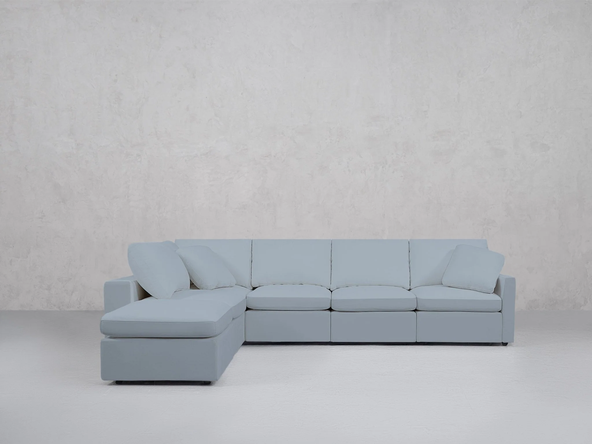 6-Seat Modular Corner Lounger Sectional (Thin Arms) - Image 122