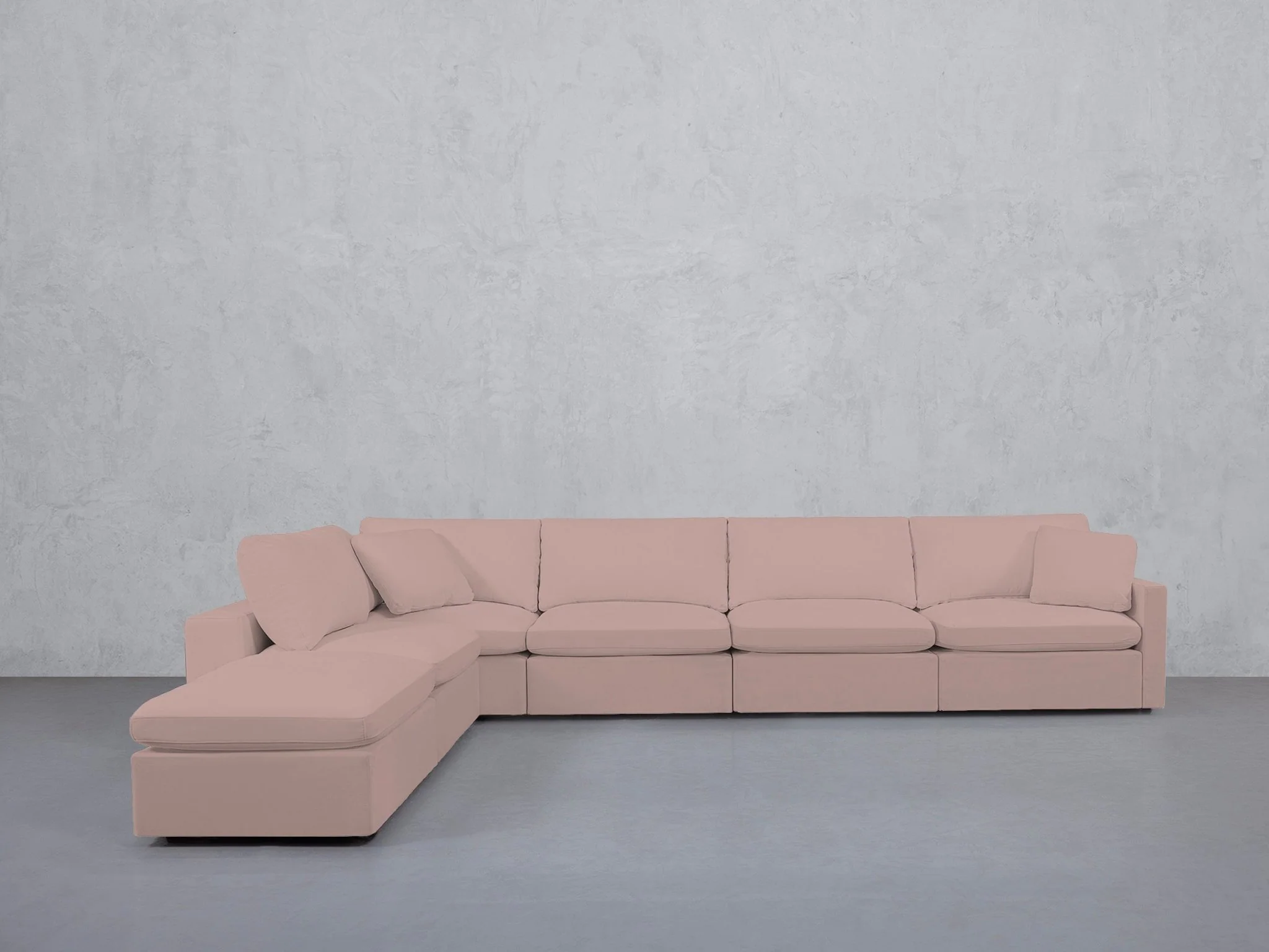 6-Seat Modular Corner Lounger Sectional (Thin Arms) - Image 127
