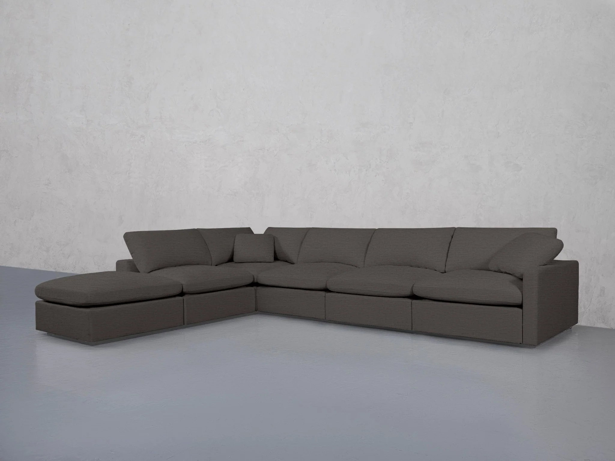 6-Seat Modular Corner Lounger Sectional (Thin Arms) - Image 30