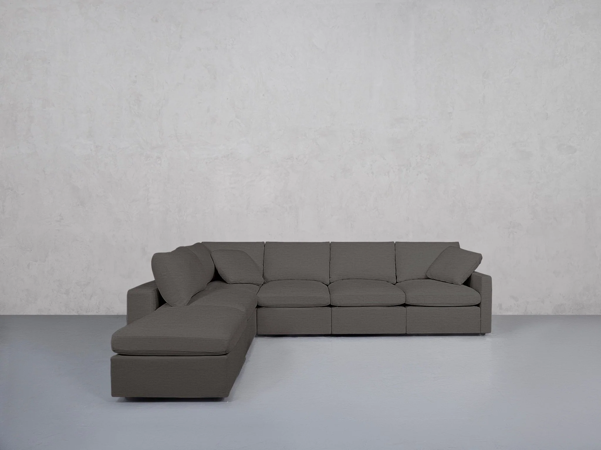 6-Seat Modular Corner Lounger Sectional (Thin Arms) - Image 32