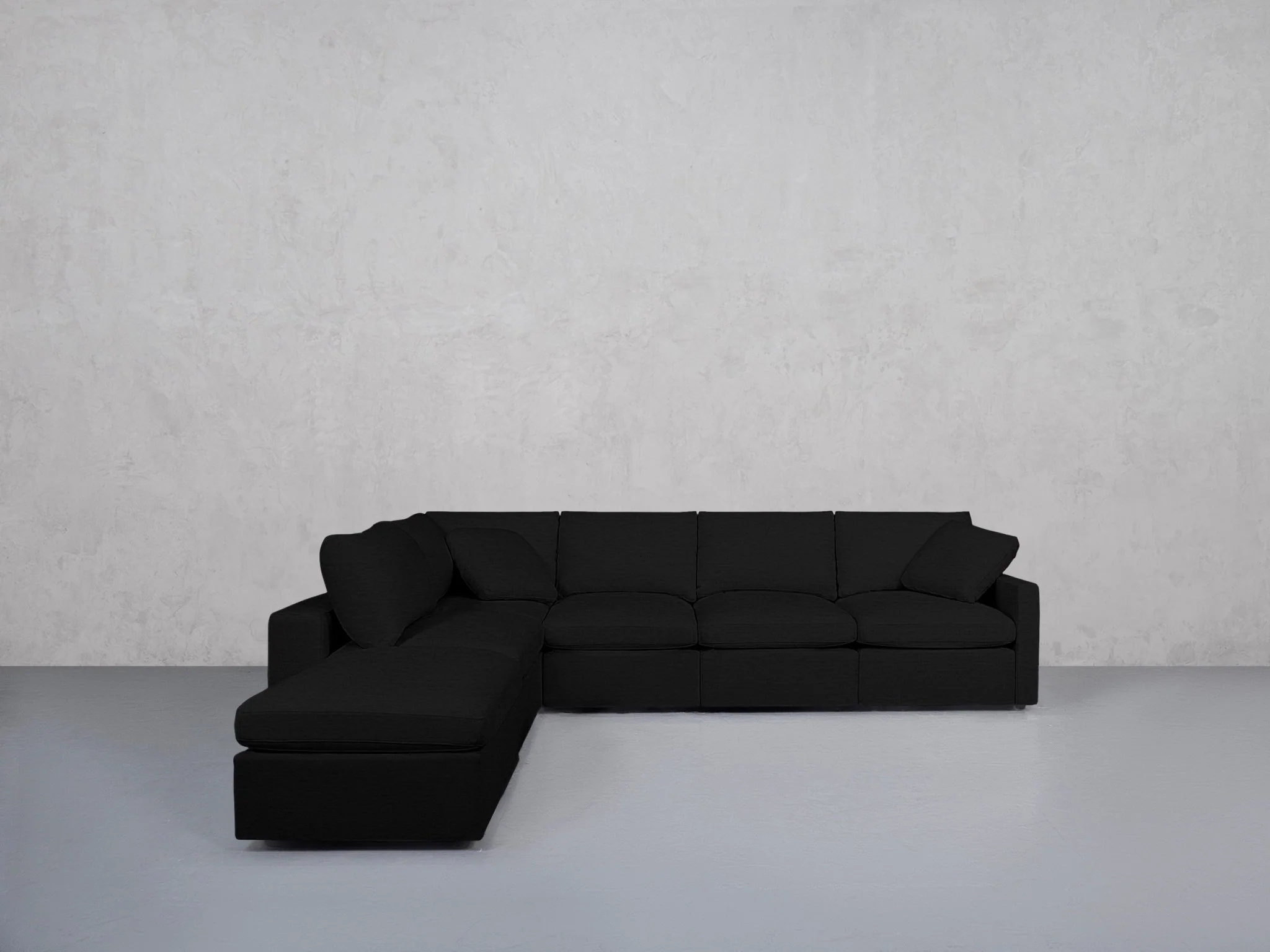6-Seat Modular Corner Lounger Sectional (Thin Arms) - Image 39
