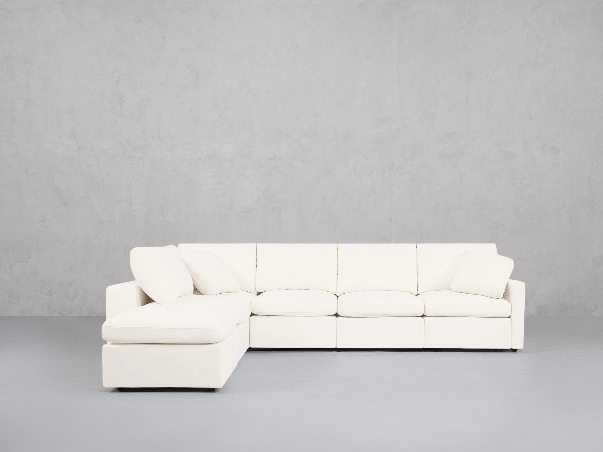 6-Seat Modular Corner Lounger Sectional (Thin Arms) - Image 45