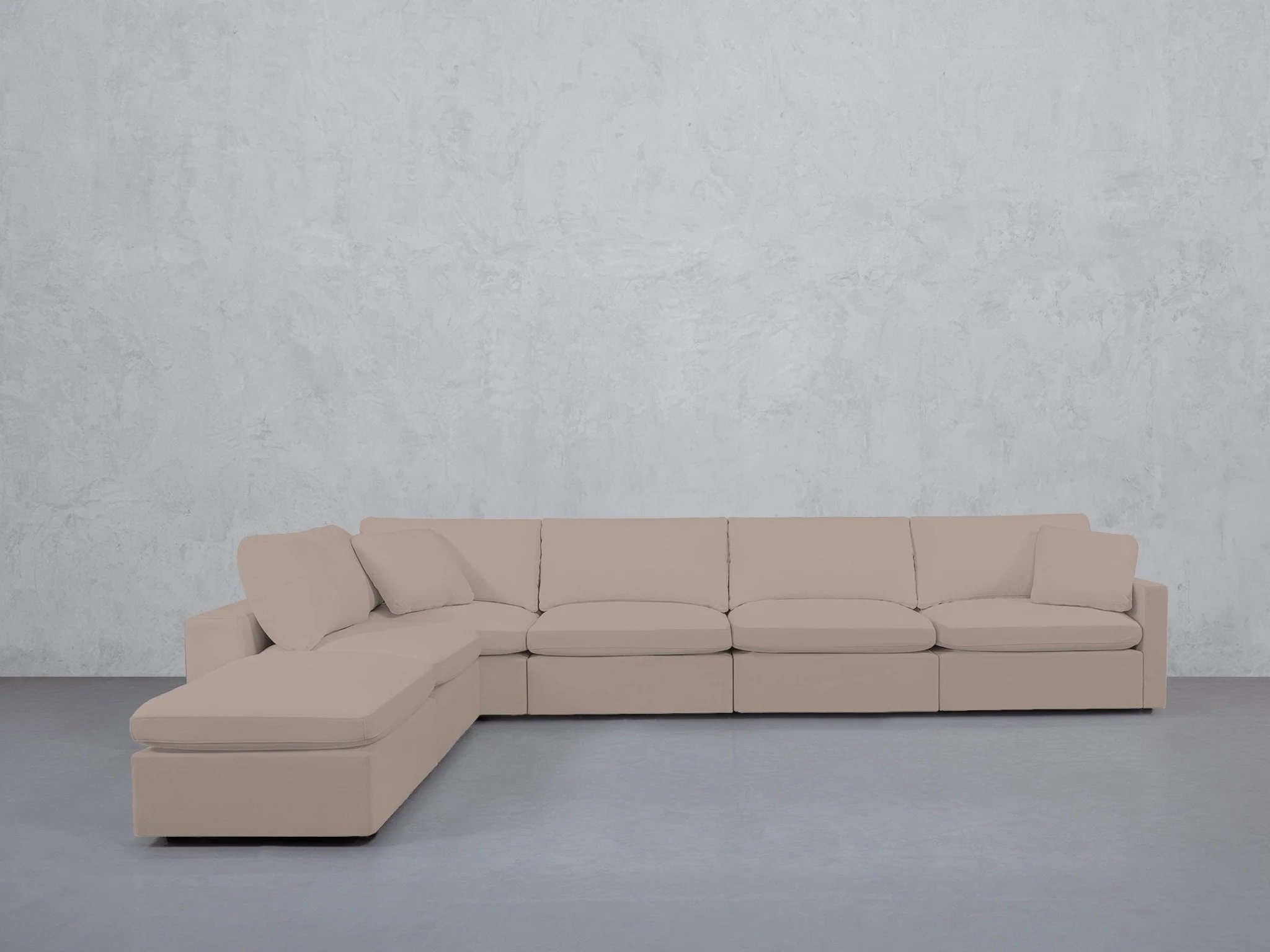 6-Seat Modular Corner Lounger Sectional (Thin Arms) - Image 64