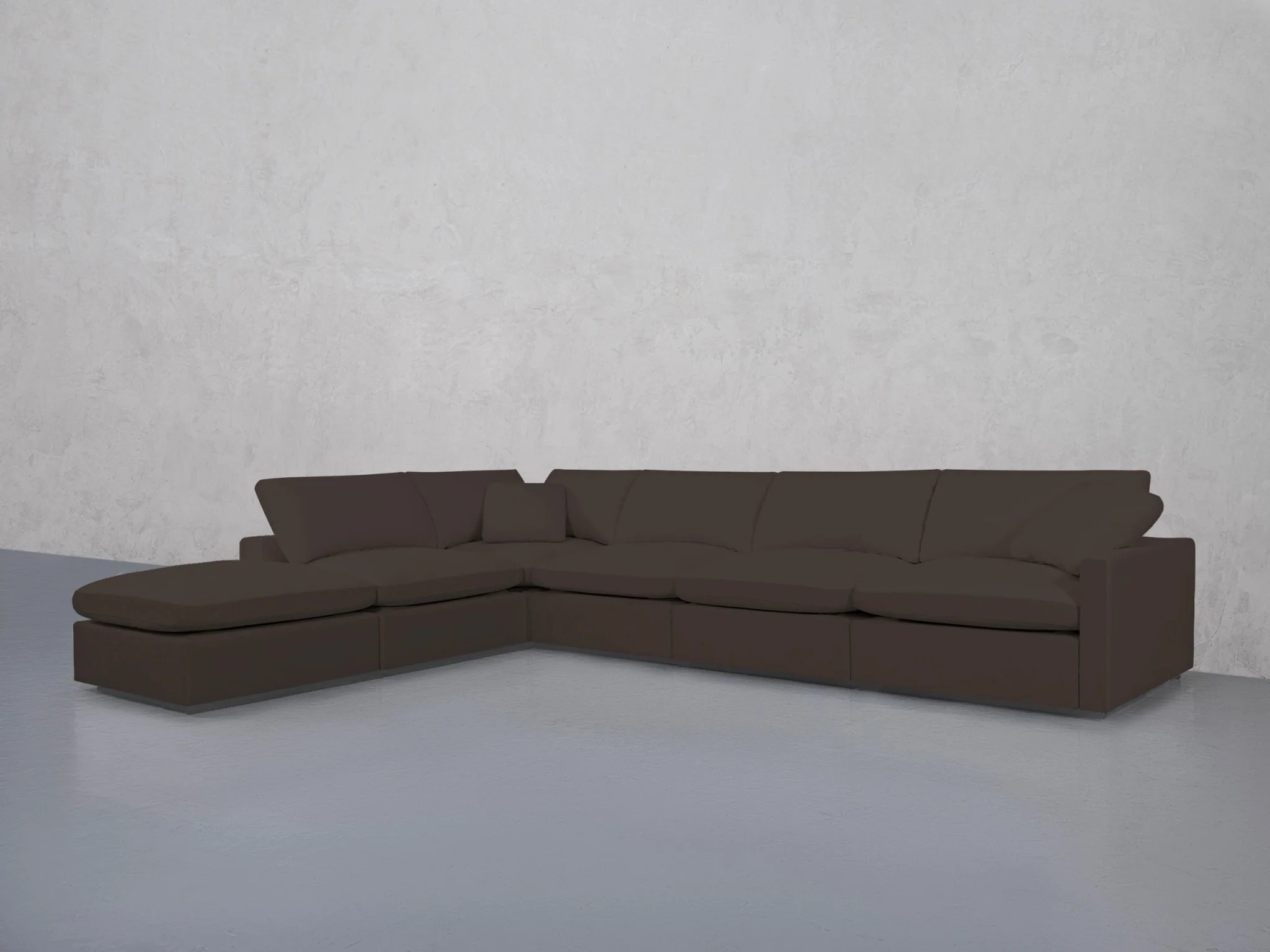6-Seat Modular Corner Lounger Sectional (Thin Arms) - Image 72
