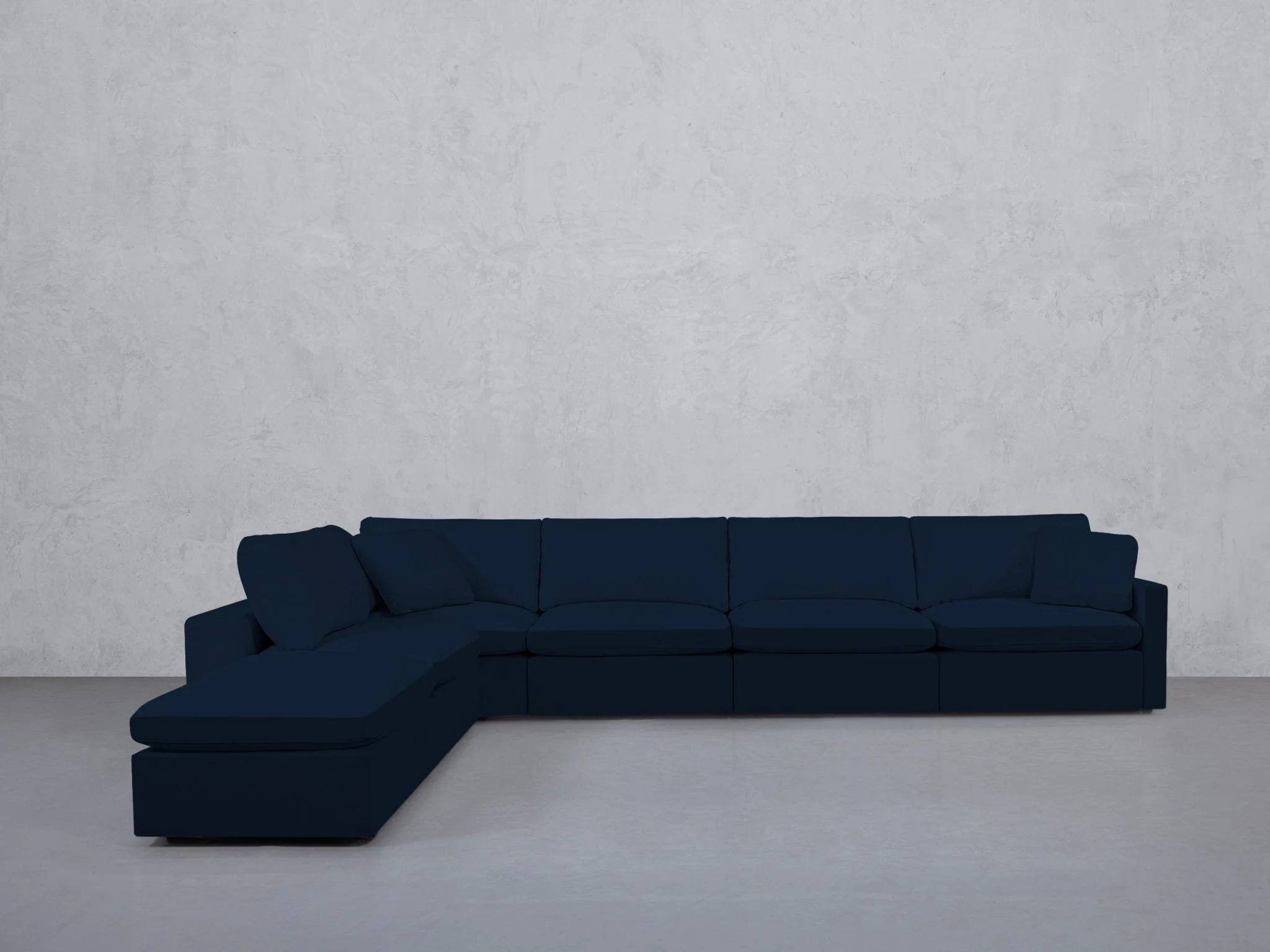6-Seat Modular Corner Lounger Sectional (Thin Arms) - Image 92