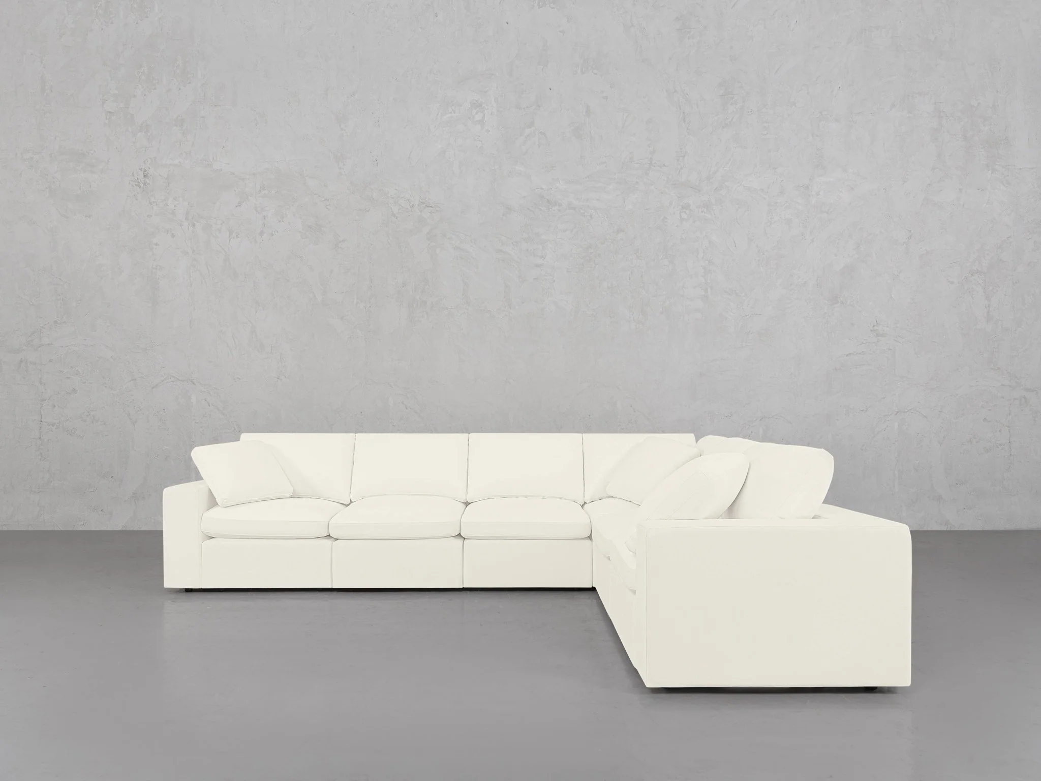 6-Seat Modular Corner Right Sectional - Image 107