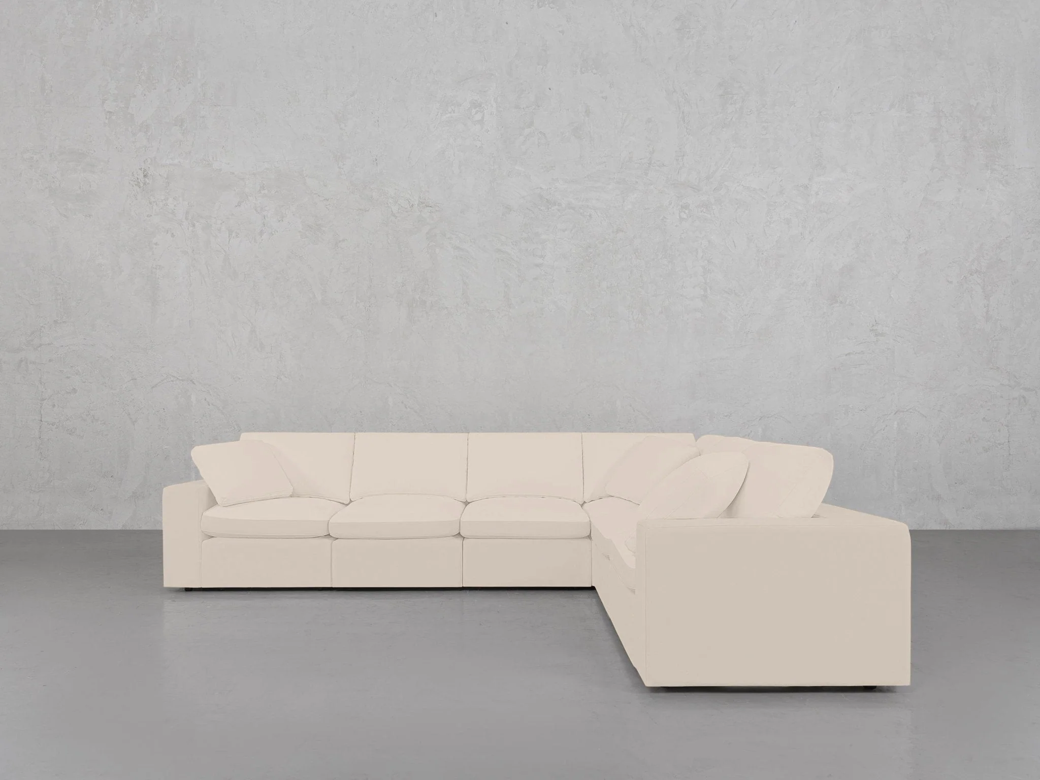 6-Seat Modular Corner Right Sectional - Image 118