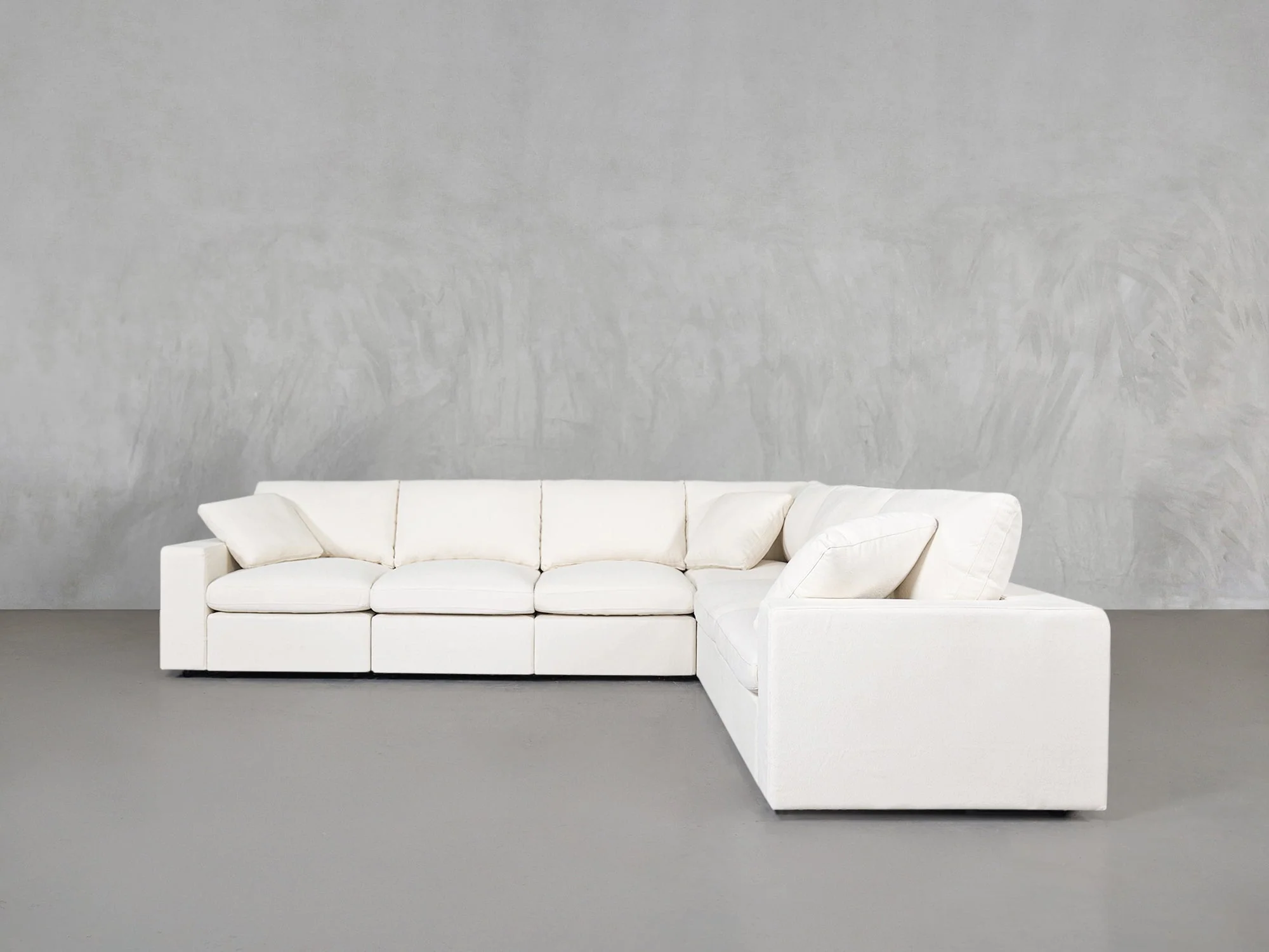 6-Seat Modular Corner Right Sectional - Image 12