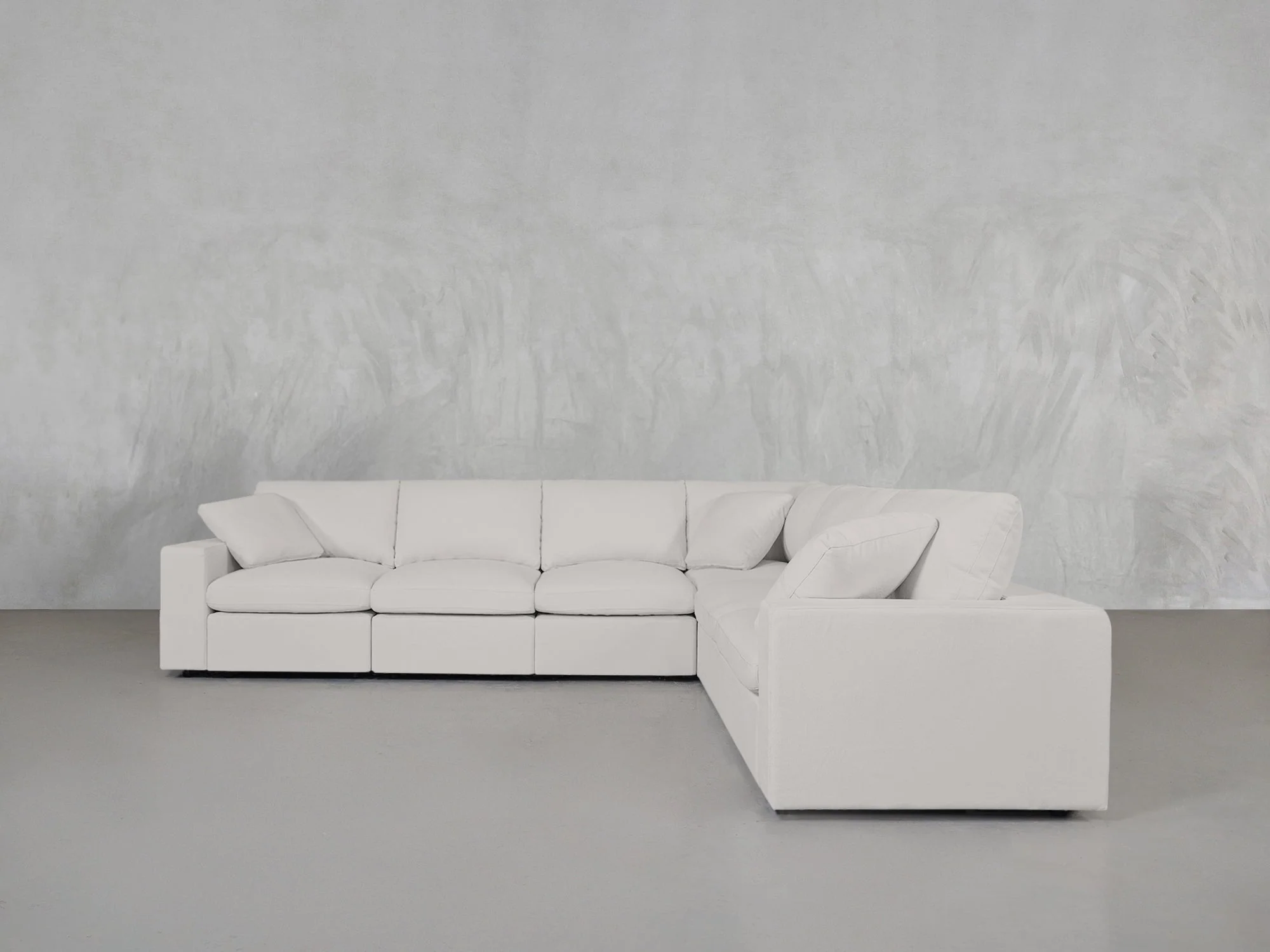 6-Seat Modular Corner Right Sectional - Image 194
