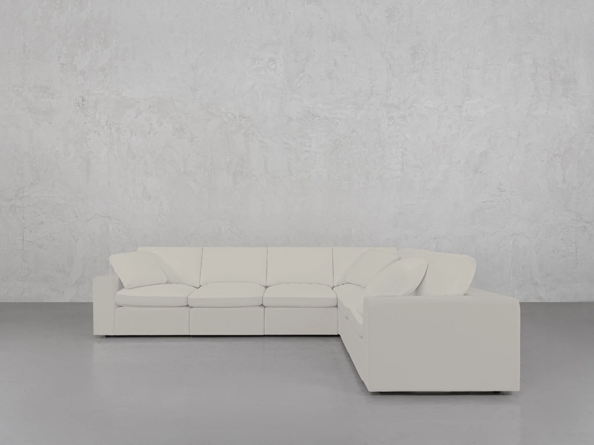 6-Seat Modular Corner Right Sectional - Image 195